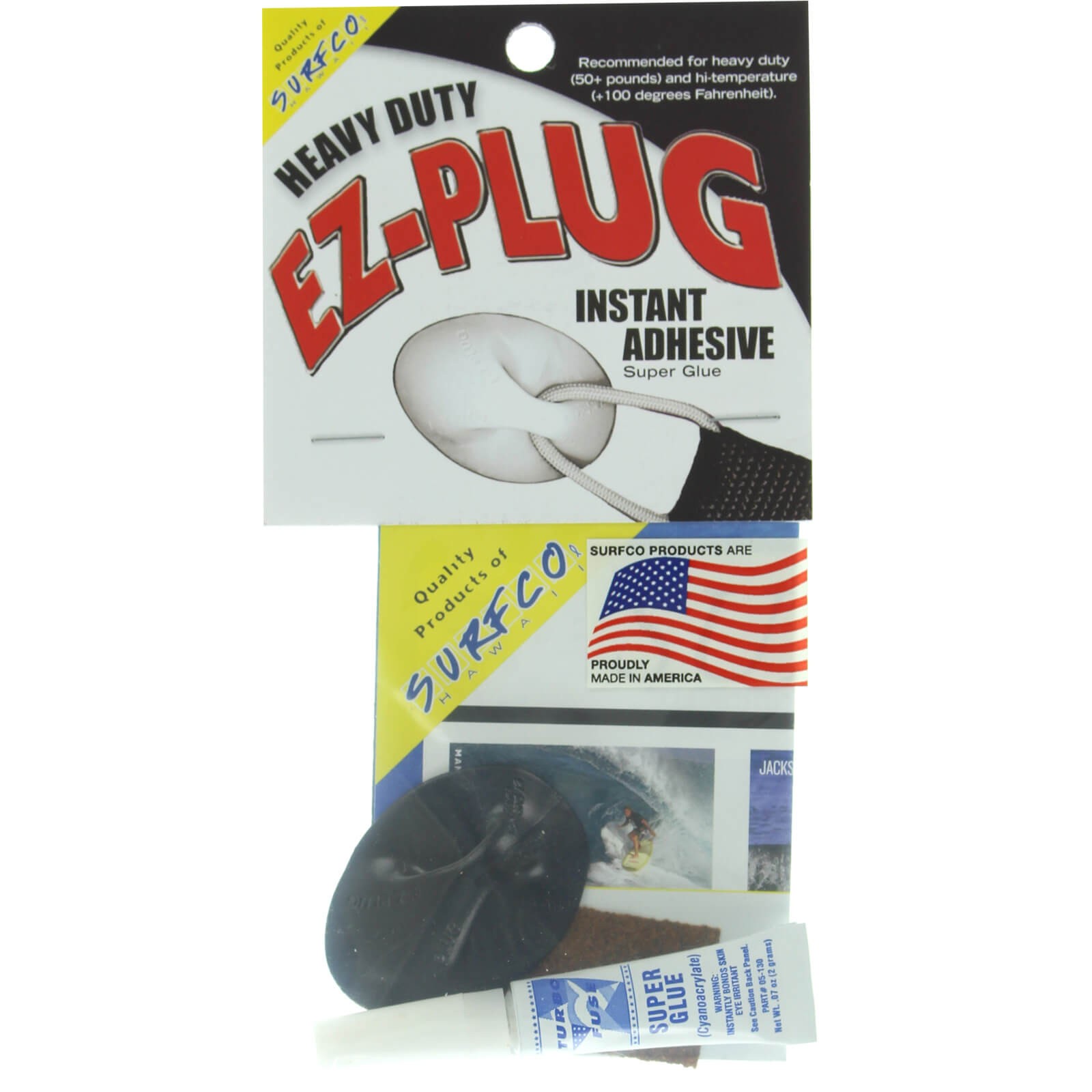 Surfco Hawaii  EZ Plug Heavy Duty Single Kit