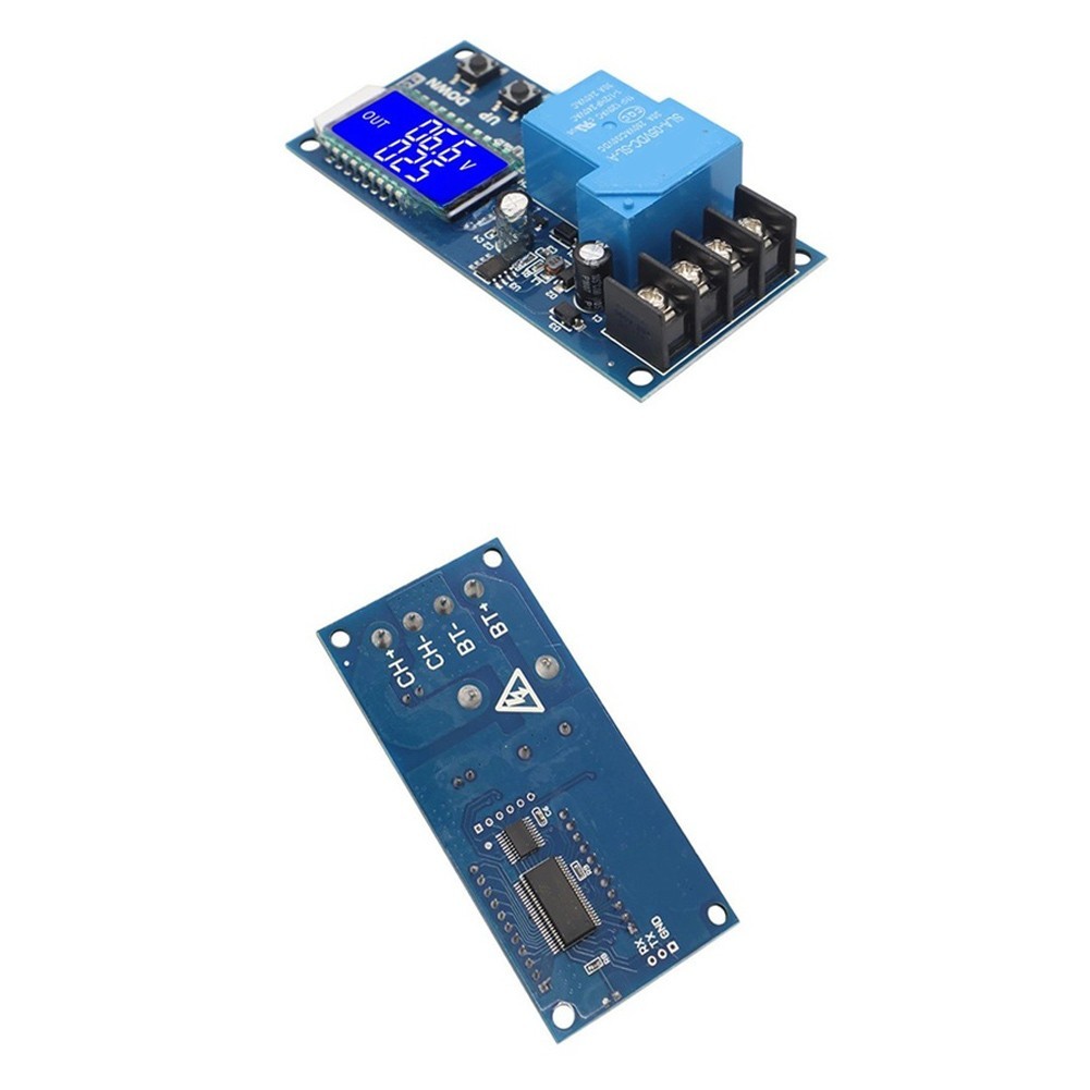 6V 60V Battery Charging Module with Voltage Monitoring and Timer Control