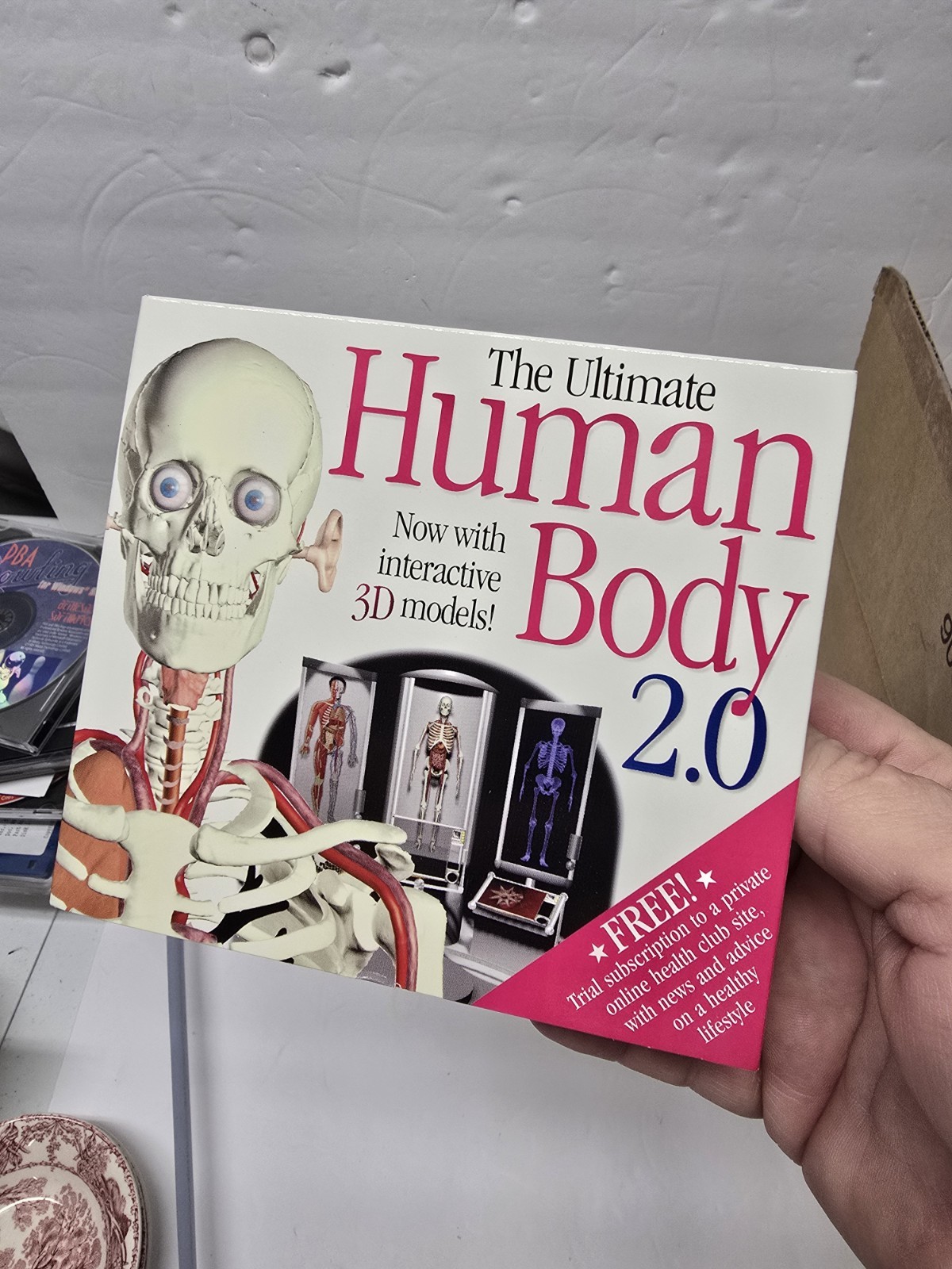 The Ultimate Human Body 2.0 PC CD-ROM B368, Vintage PC Game Software 1996