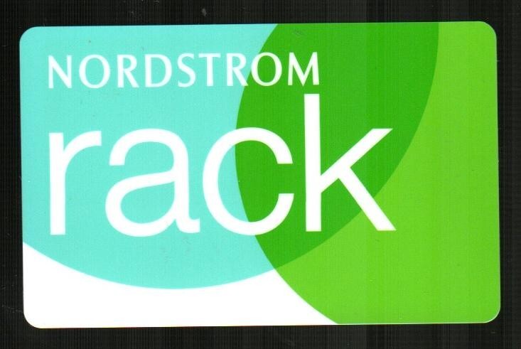 NORDSTROM RACK Colored Circles ( 2014 ) Gift Card ( $0 )