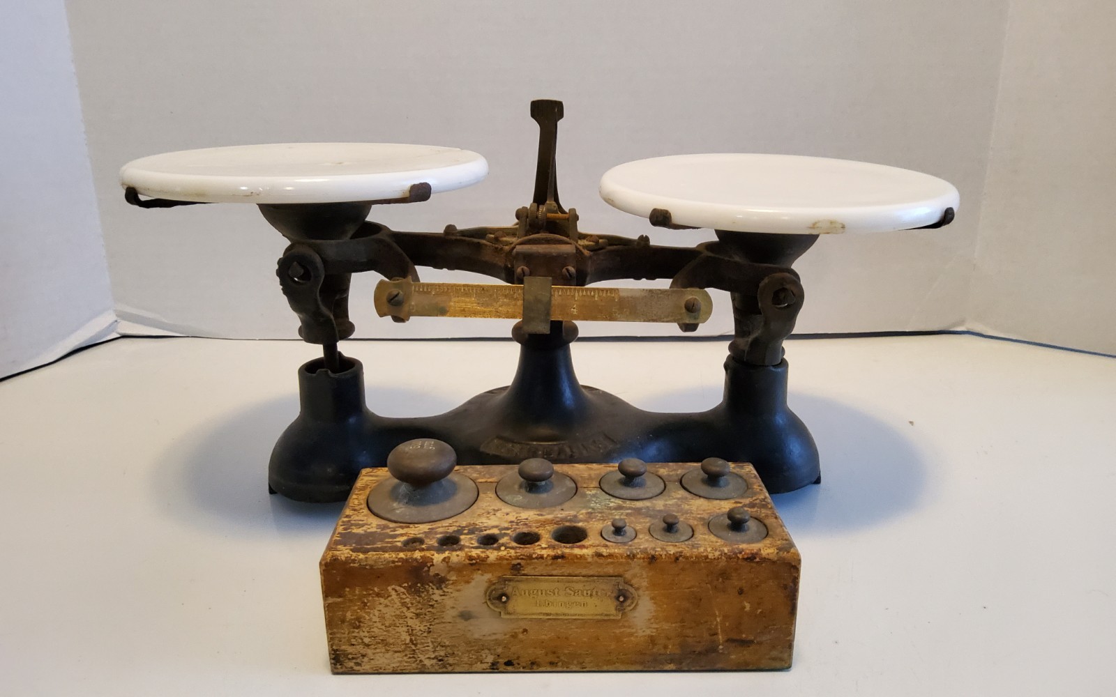 antique fairbanks balance scale