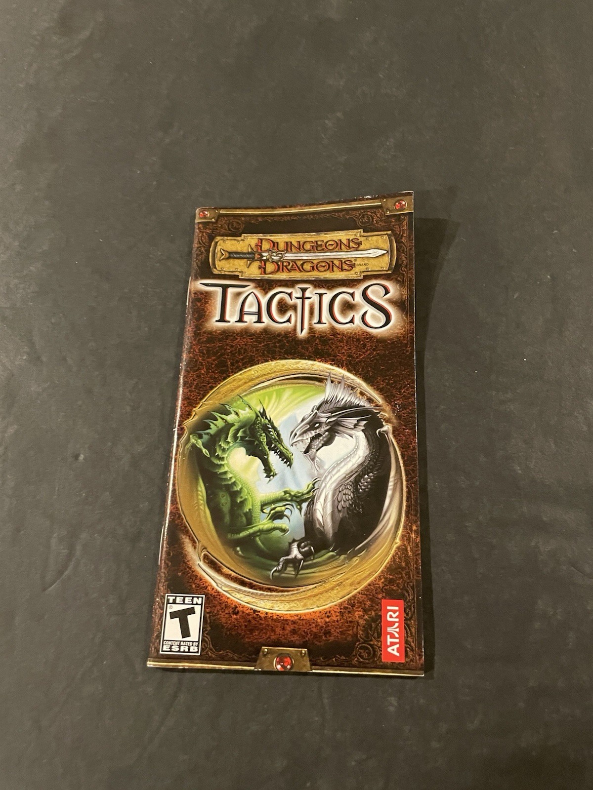 dungeons and dragons tactics psp Manual Only