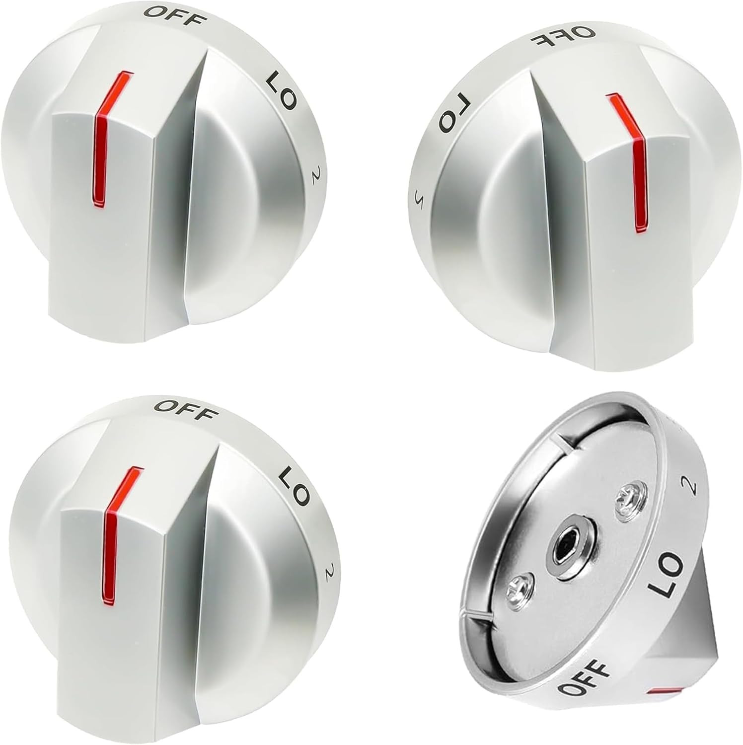 DG64-00975A Stove Knobs Fit for Samsung NE/NX9000T NE63A8711QN/AA Replace DG64-0