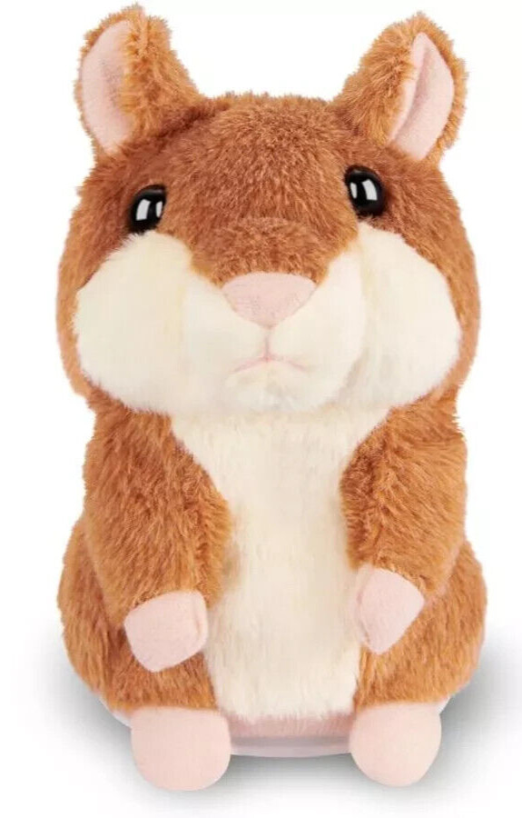 Woody O Time Kids Toddler Ages 2+ Talking brown Hamster Repeats What You Say inf