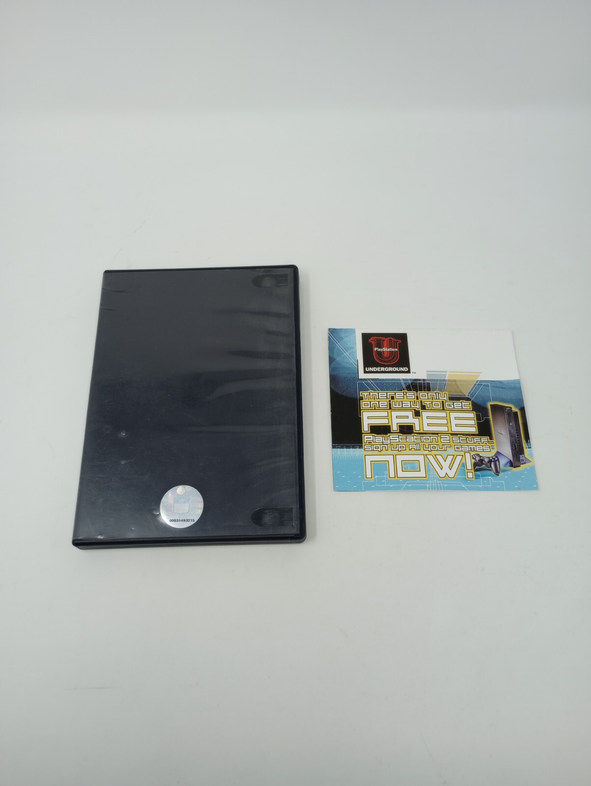 Official OEM Sony PlayStation 2 PS2 Case Box w/ PlayStation Underground Insert 