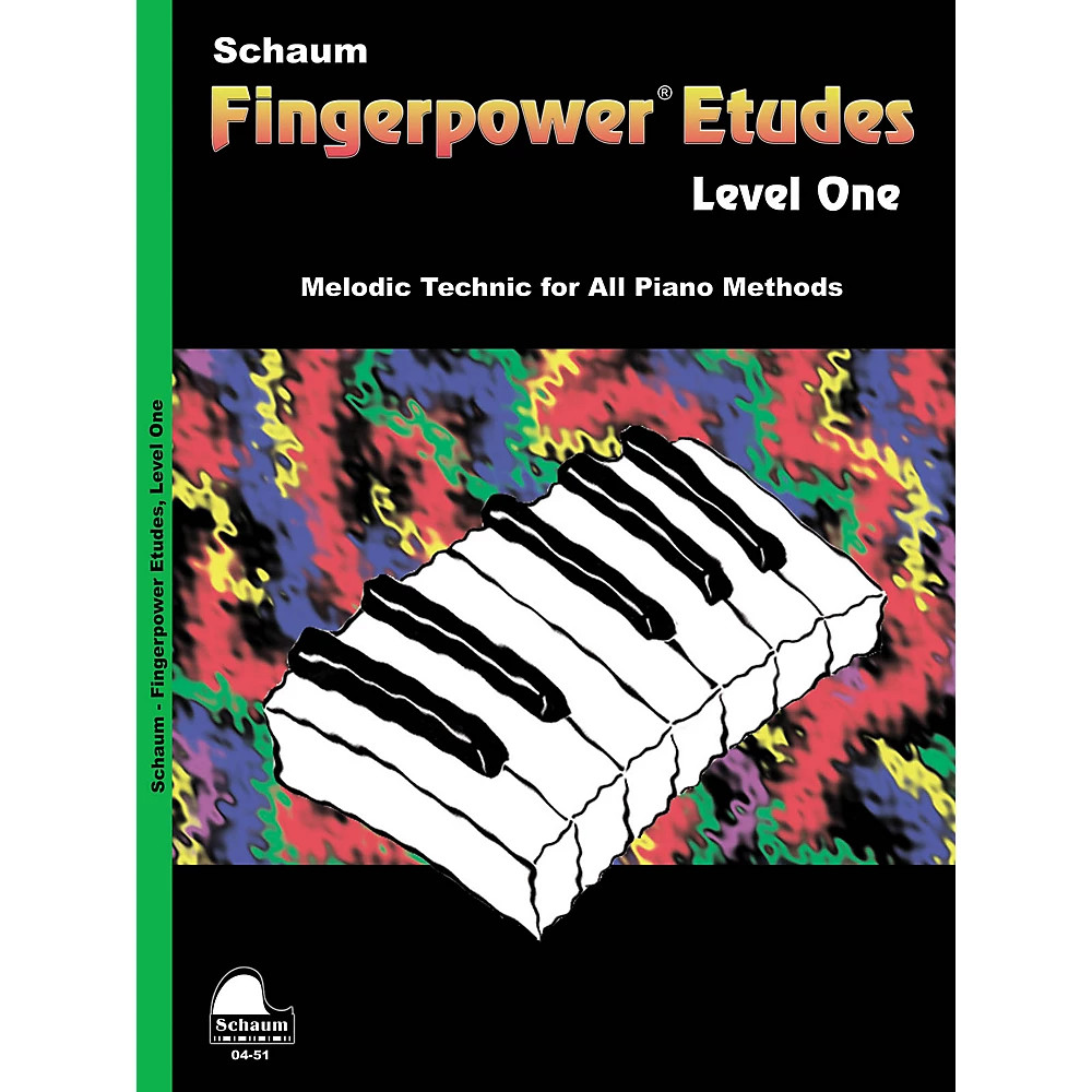SCHAUM Fingerpower? Etudes Lev1 Educational Piano Series Softcover