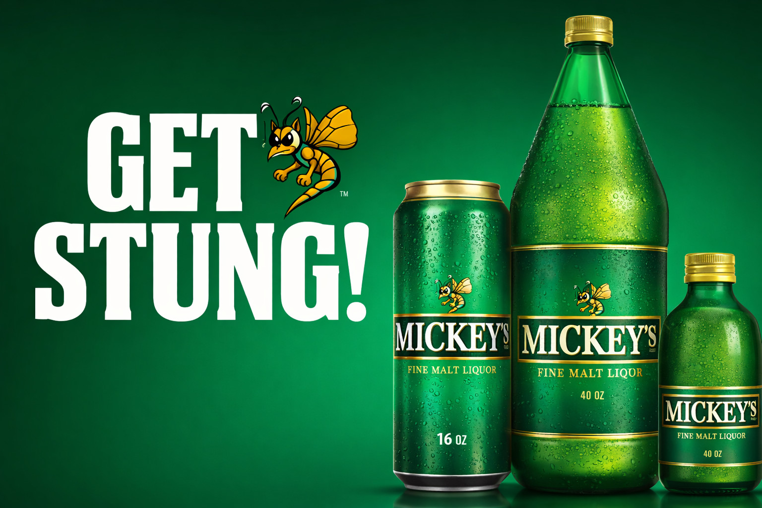 Get stung Mickey's wall art metal sign