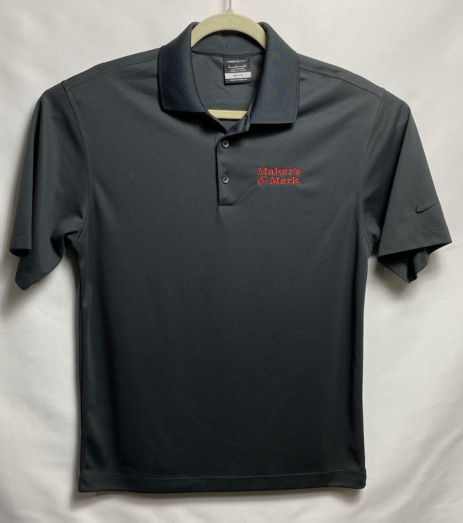NikeGolf DRI-FIT mens polo Size S Gray