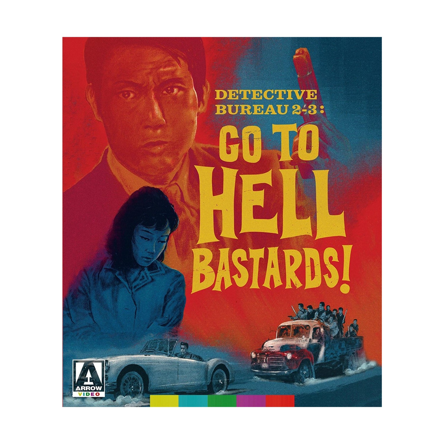 Arrow Video Detective Bureau 2-3 - Go to Hell Bastards! Blu NM