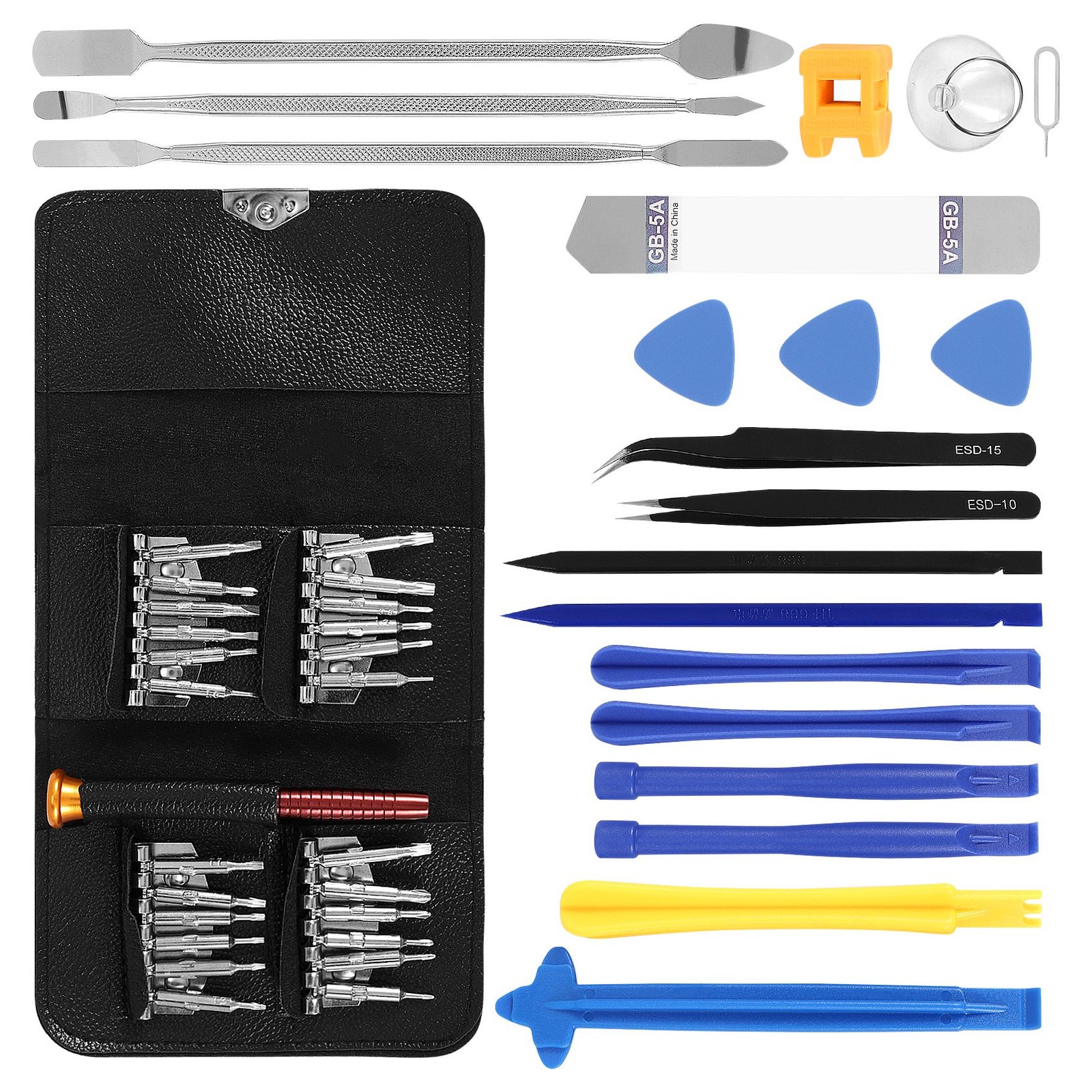 45 in 1 Opening LCD Screen Cell Phone Repair Tools Kit for Phone Laptop8006