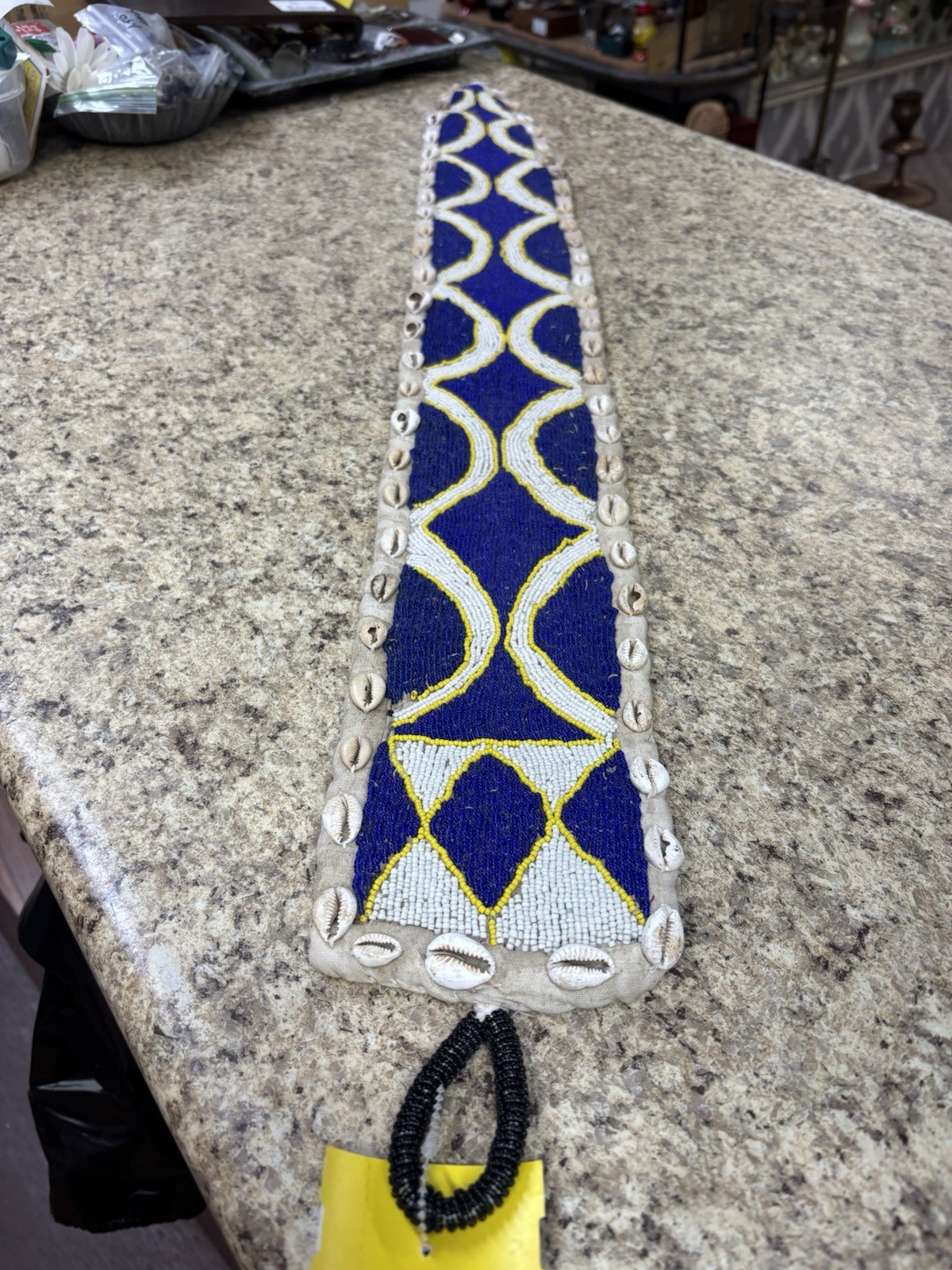 African Yoruba Tribe Beaded Belt Sash