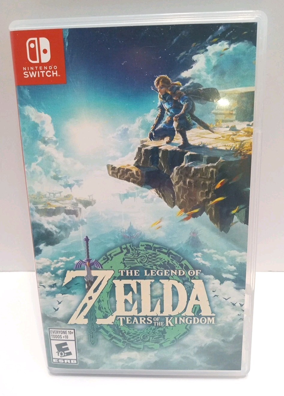 Authentic Replacement CASE ONLY  LEGEND OF ZELDA TEARS OF THE KINGDOM Switch Box