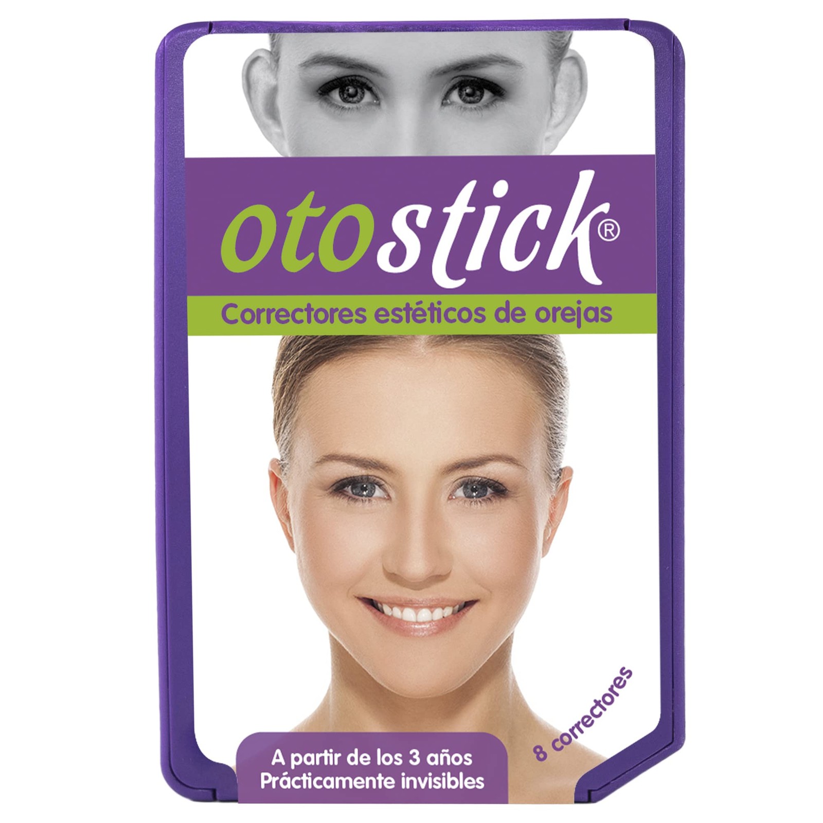 Otostick - 8 Count Cosmetic Discreet 1 (Pack of 1), Clear, Transparent