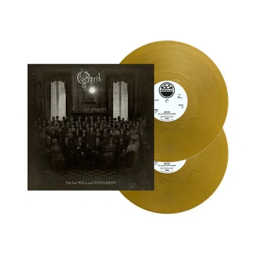 Opeth : The Last Will And Testament 2 LP, Or Colorié Vinyle
