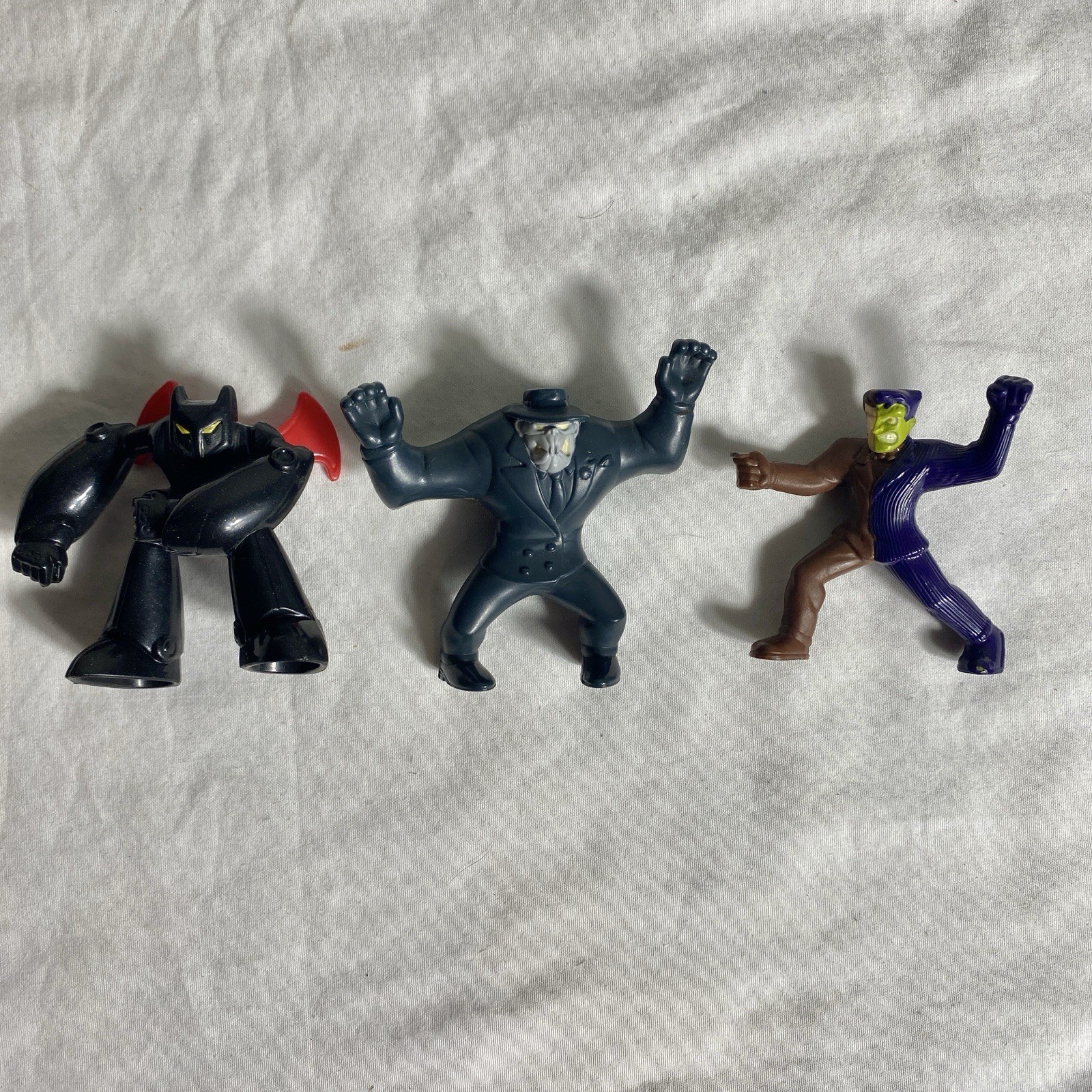 Batman the Animated Series McDonald's Happy Meal Toys 2.5" lot of 3
