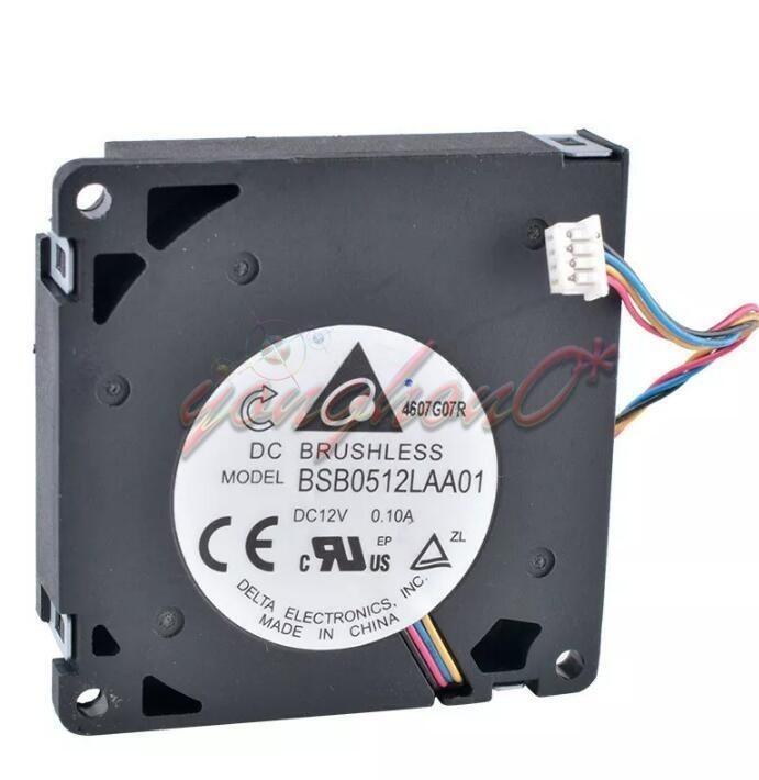 1PC For BSB0512LAA01 DC12V 0.10A 4Pin Cooling Fan 50*50 *rr