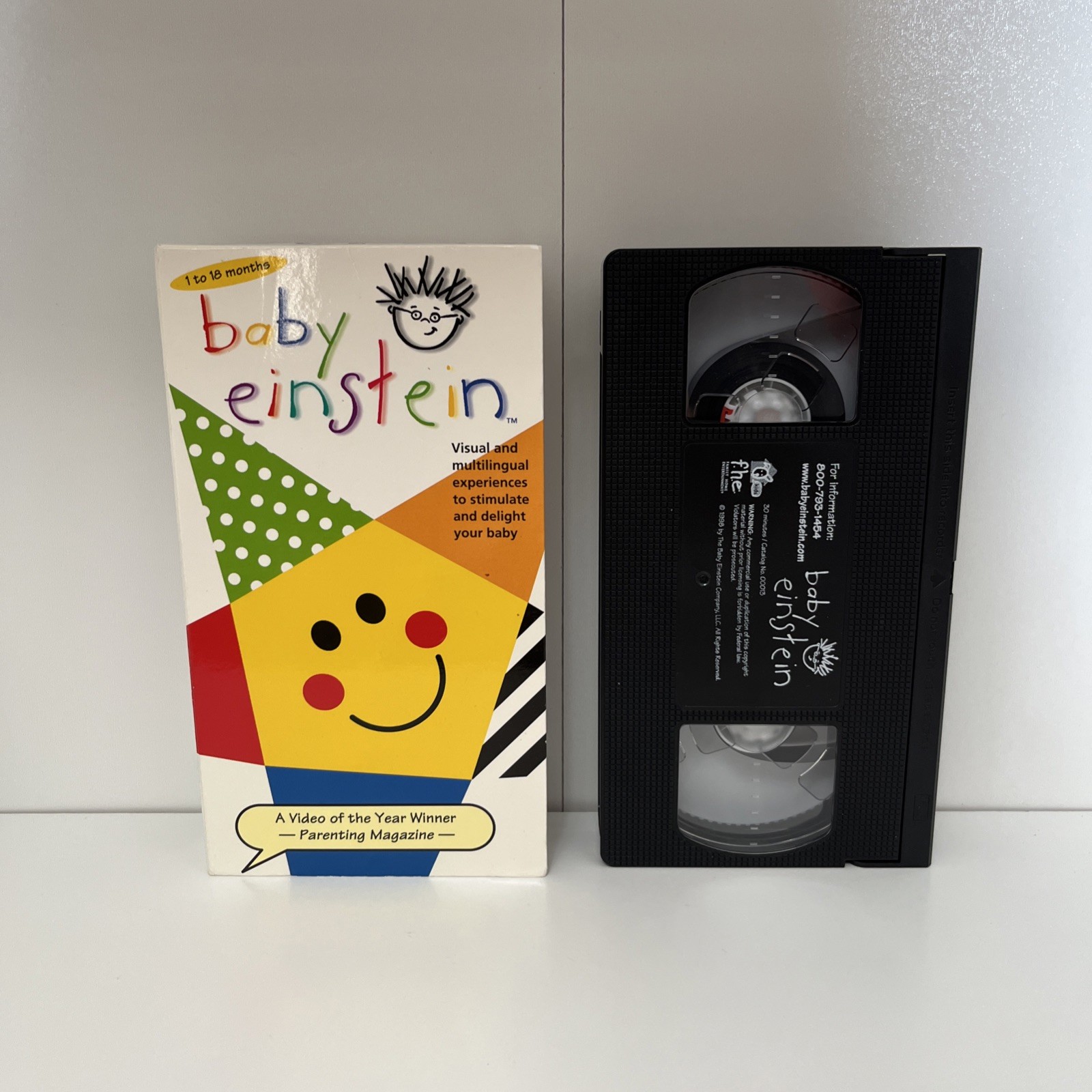 Baby Einstein Language Nursery VHS Good Condition VHS Disney