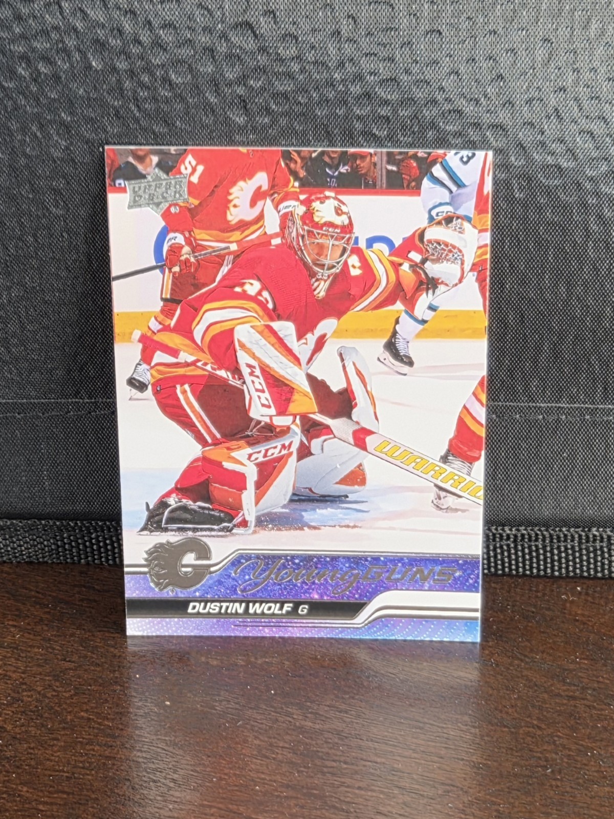 2023-24 Upper Deck Young Guns Dustin Wolf, Card# 210