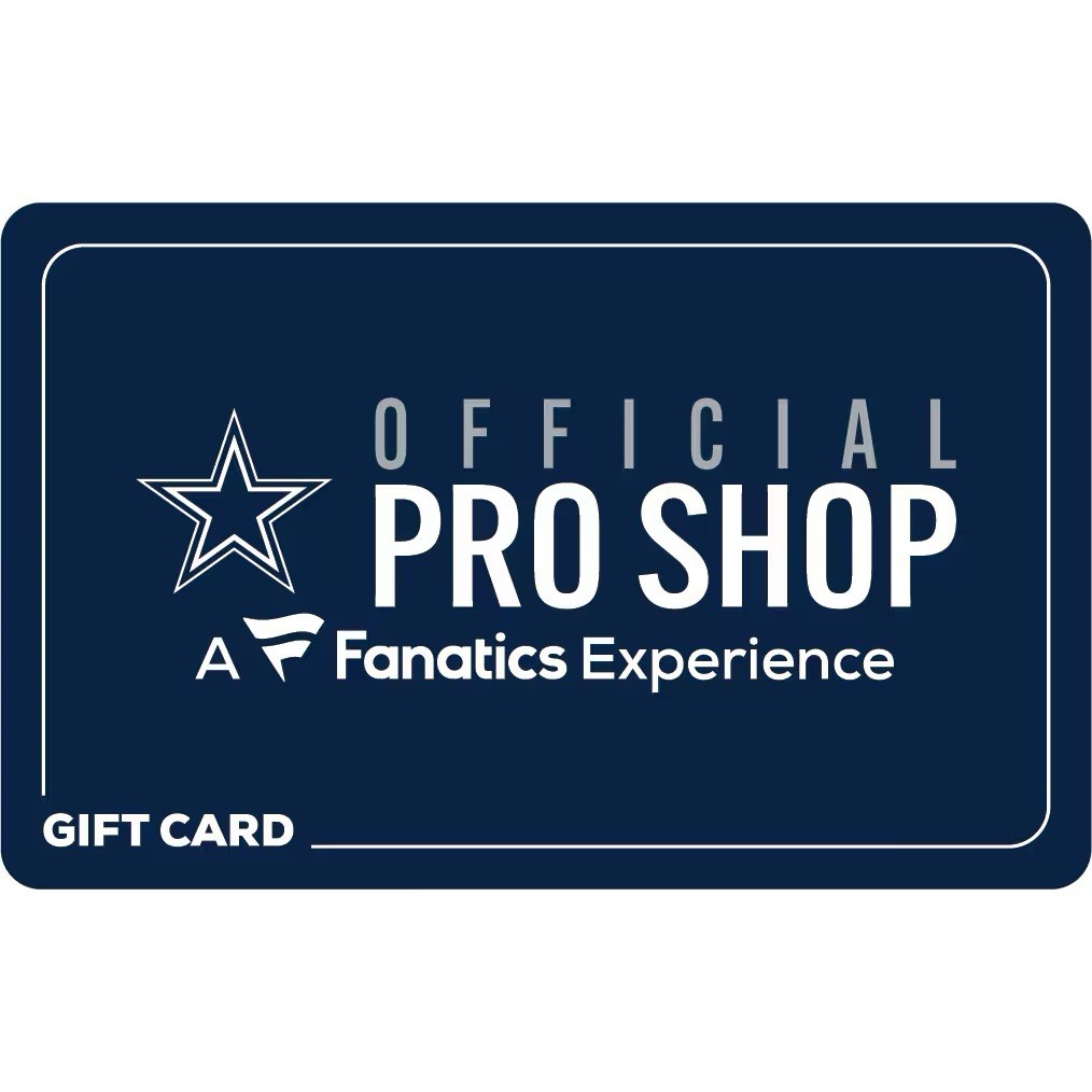 Dallas Cowboys 500$ gift card