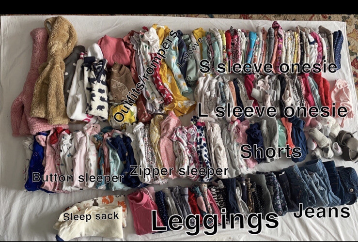 baby girl clothes 3-6 months lot