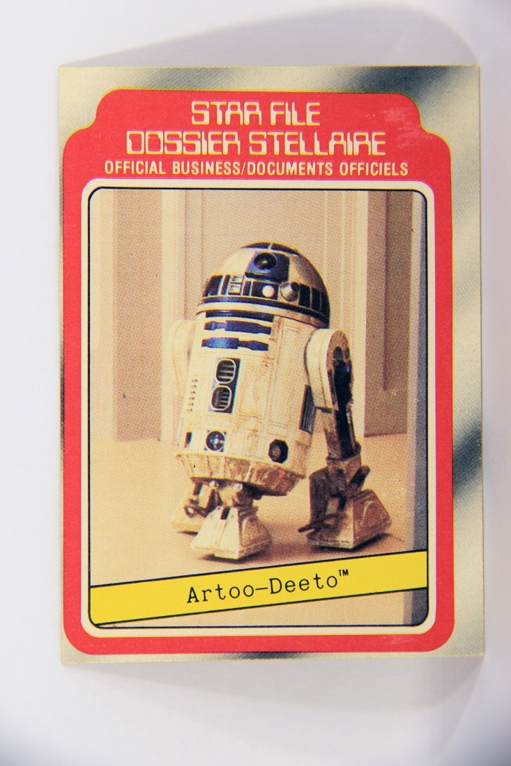Star Wars Empire Strikes Back Trading Card #7 Artoo-Deetoo FR-ENG OPC L020298