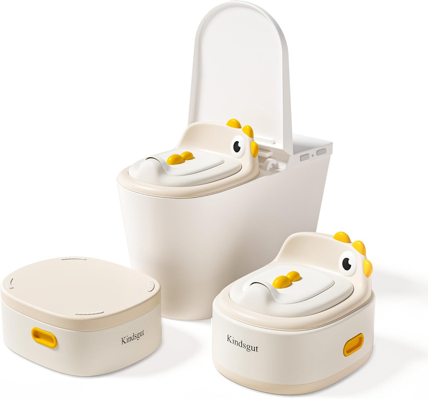 Toddler Potty Toilet for Baby 3-In-1 Training Seat, Potty Chair for Kids Portabl