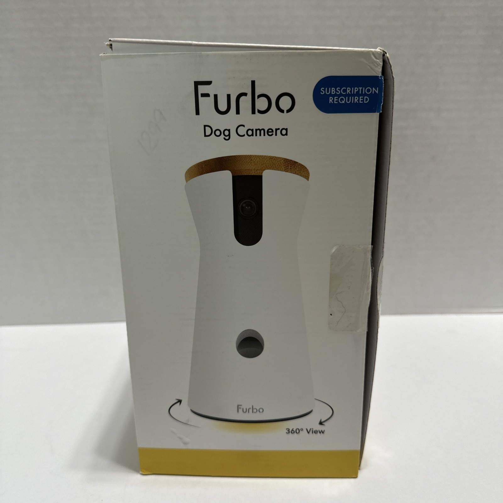 Furbo 360 Dog Camera HD Video Treat Toss 2 Way Audio Open Box Subscription Req