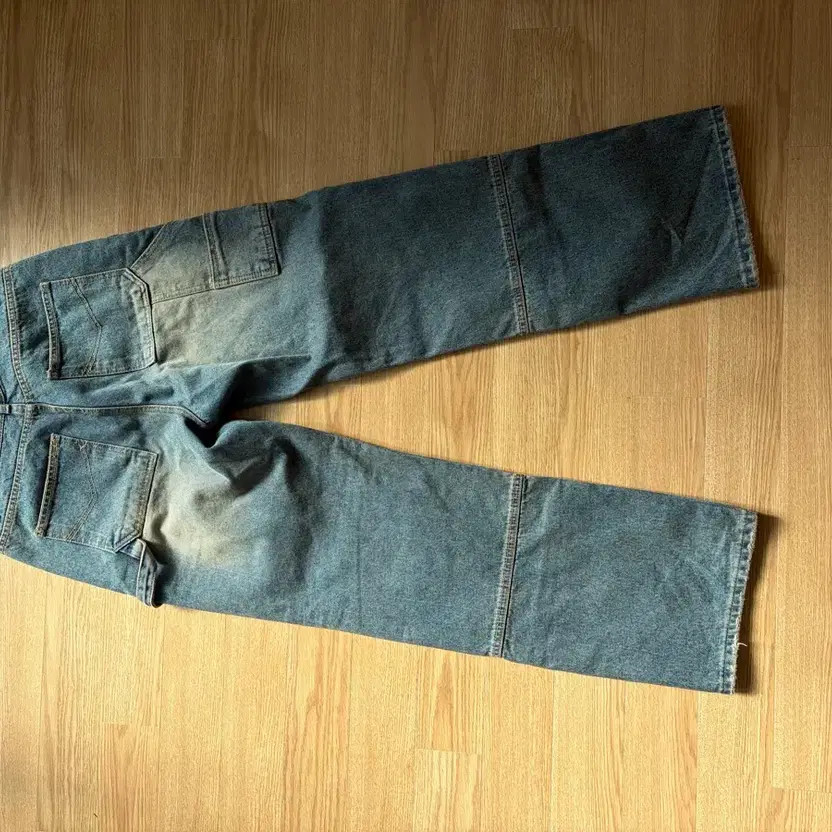Asketon Vintage Blue Denim Pants 1 Wear