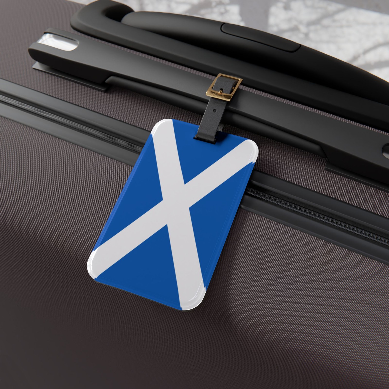 Scotland Flag Luggage Tag