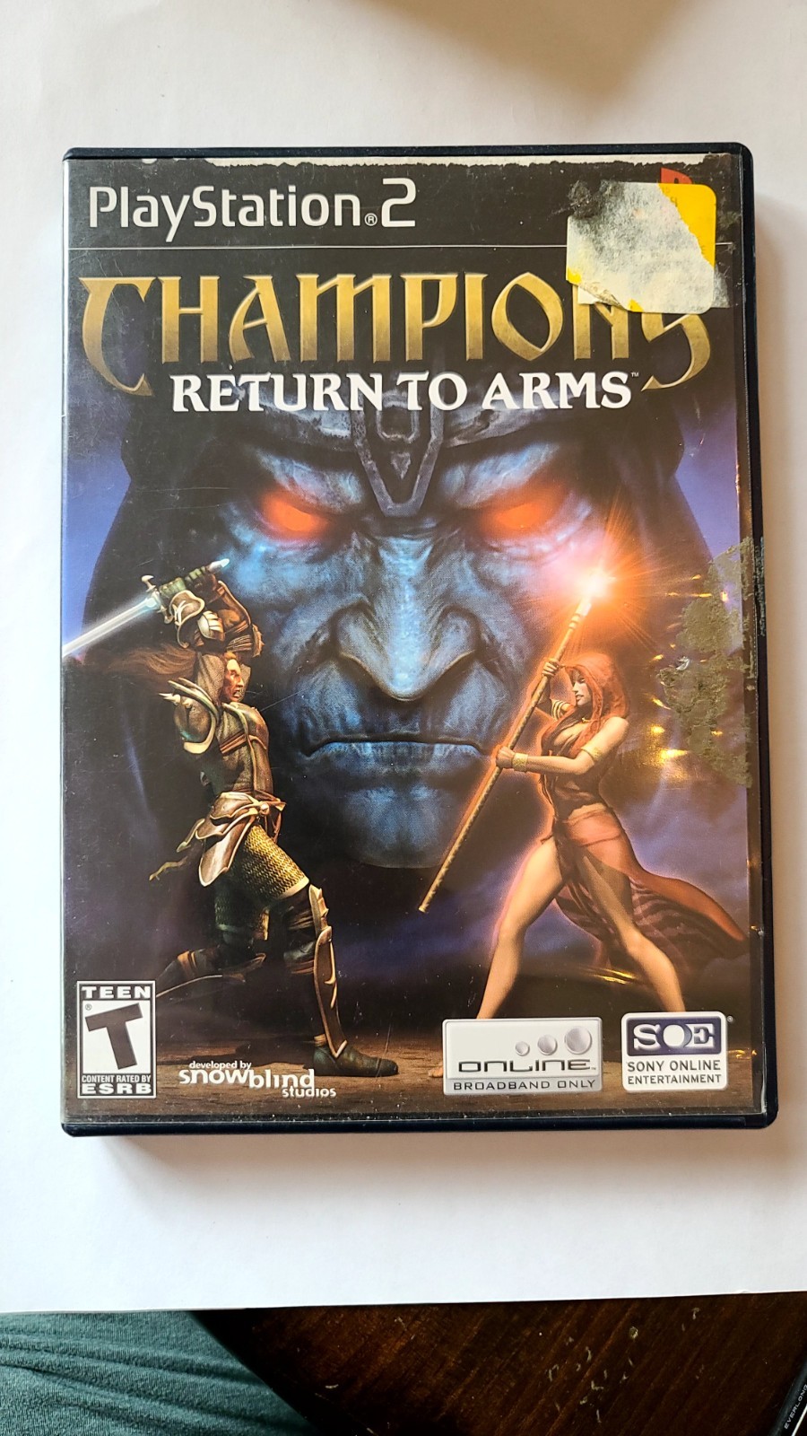 Champions Return to Arms PlayStation 2 Complete with Manual