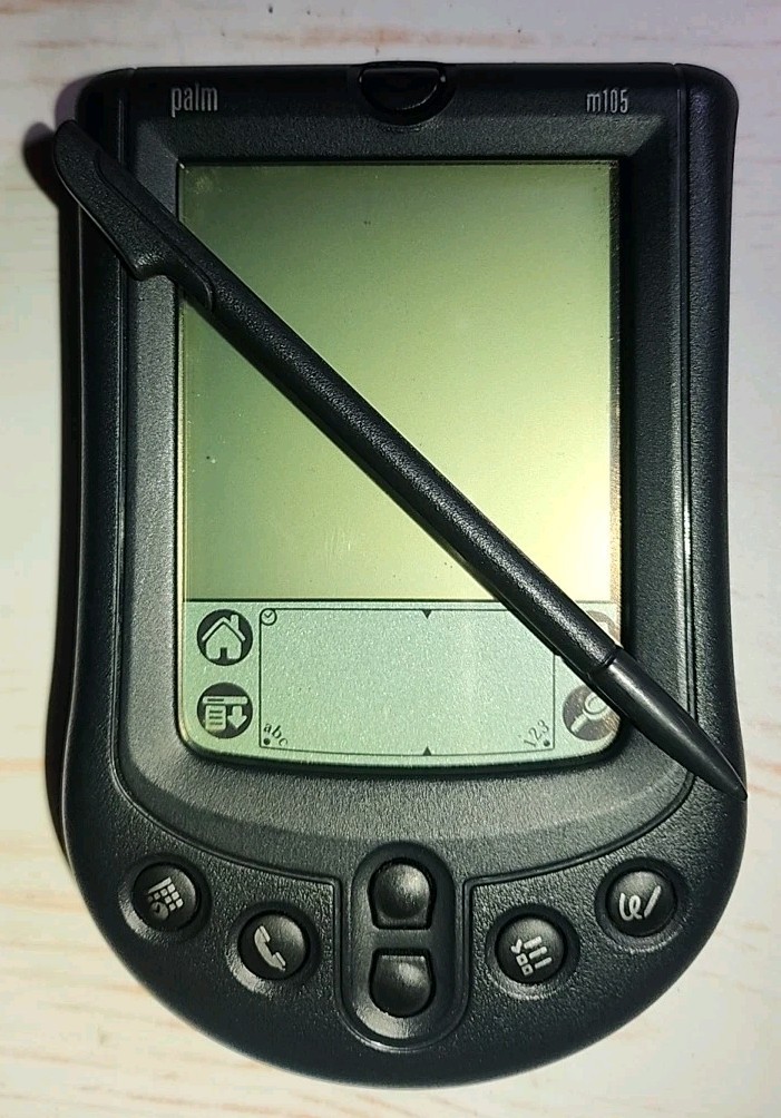 Palm M105 Personal Handheld Organizer Pocket Computer System 2001 Y2k