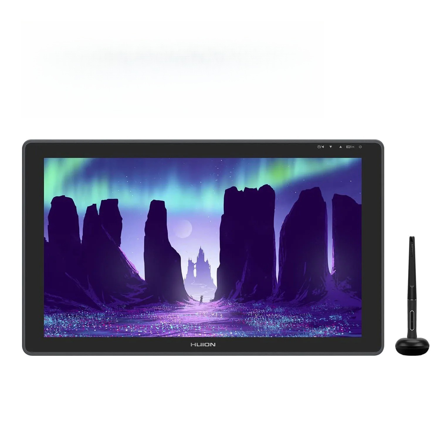 Graphic Pen Tablet Monitor Pen Display 21.5in Antiglare Screen 120%s RGB Windows