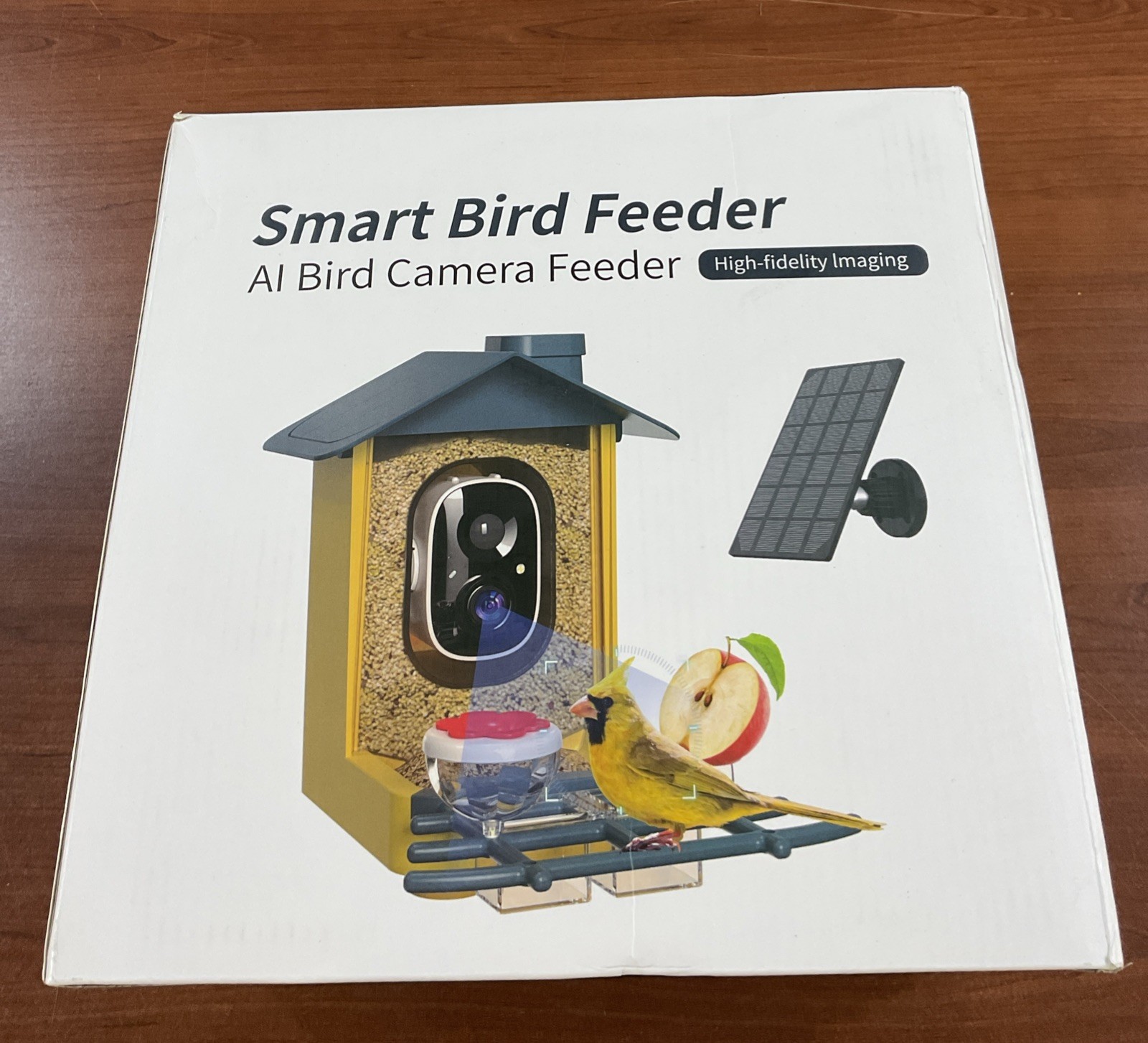 Bird Feeder with Camera - Smart Bird Feeder Camera with AI Identify Bird 