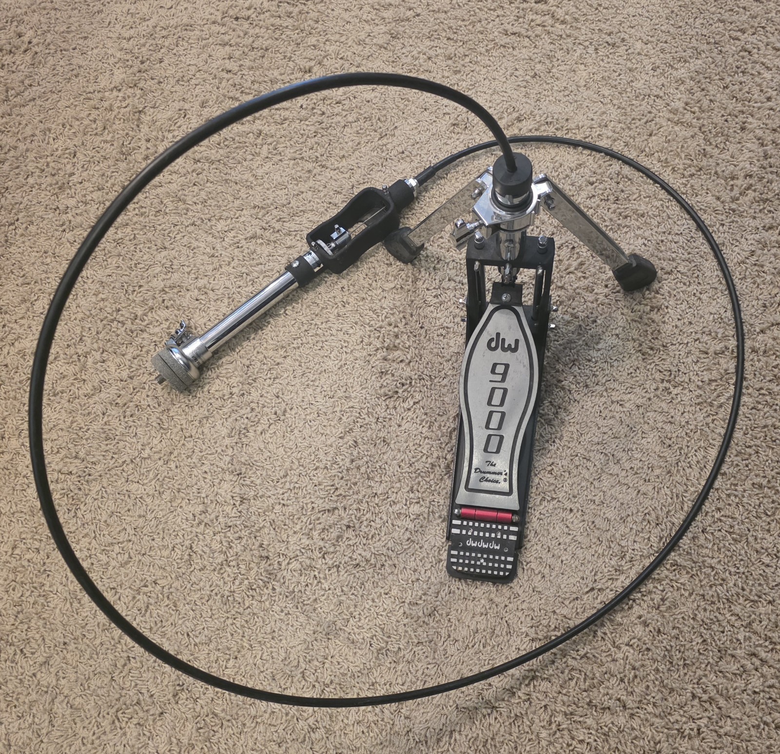 DW 9000 SERIES REMOTE HI-HAT 8FT CABLE