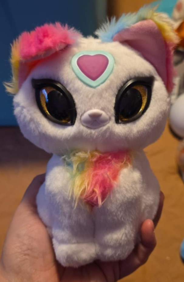 My Fuzzy Friends Magic Whispers Interactive Plush Kitty Luna 100+ Sounds