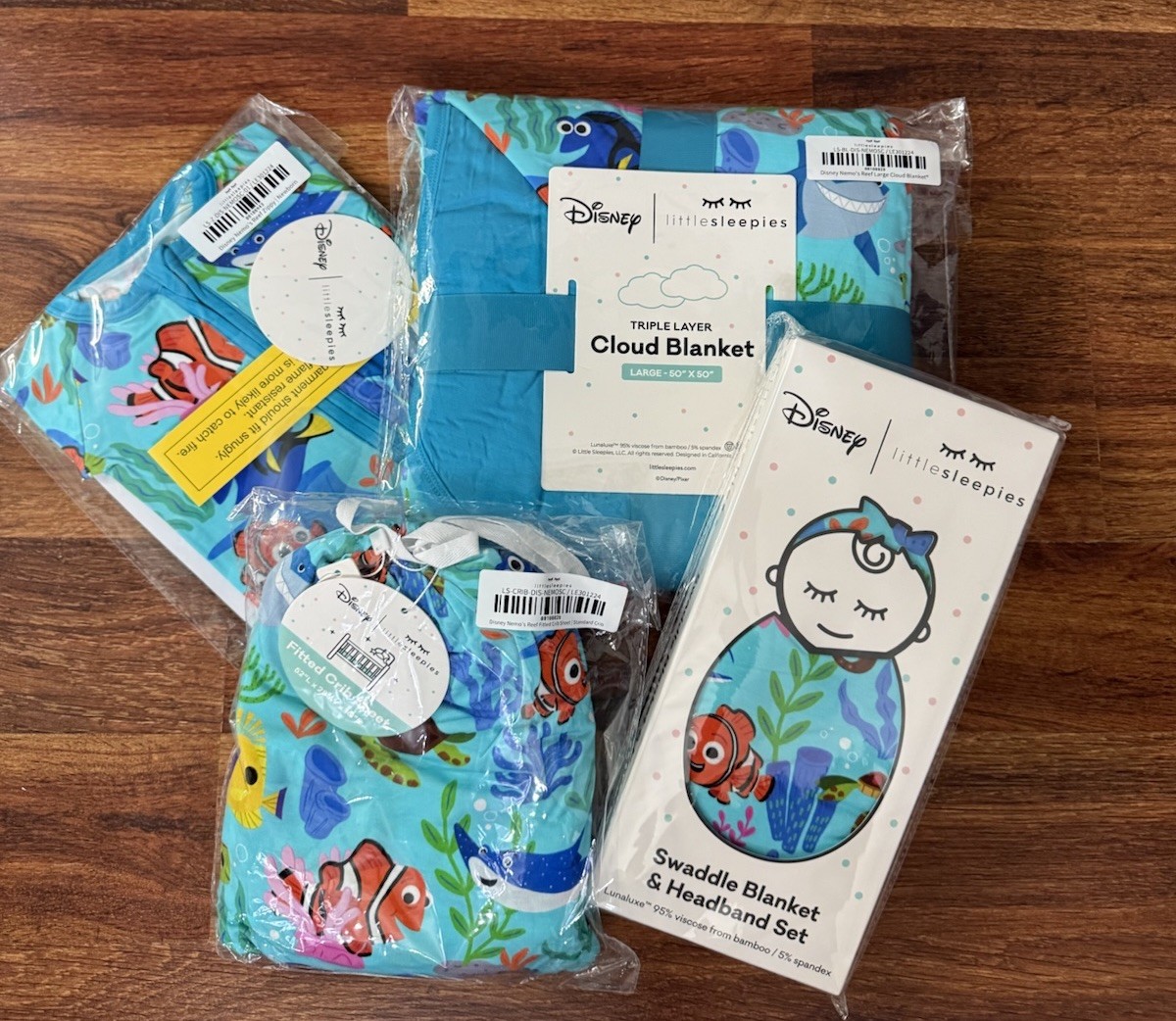 Little Sleepies Finding Nemo bundle