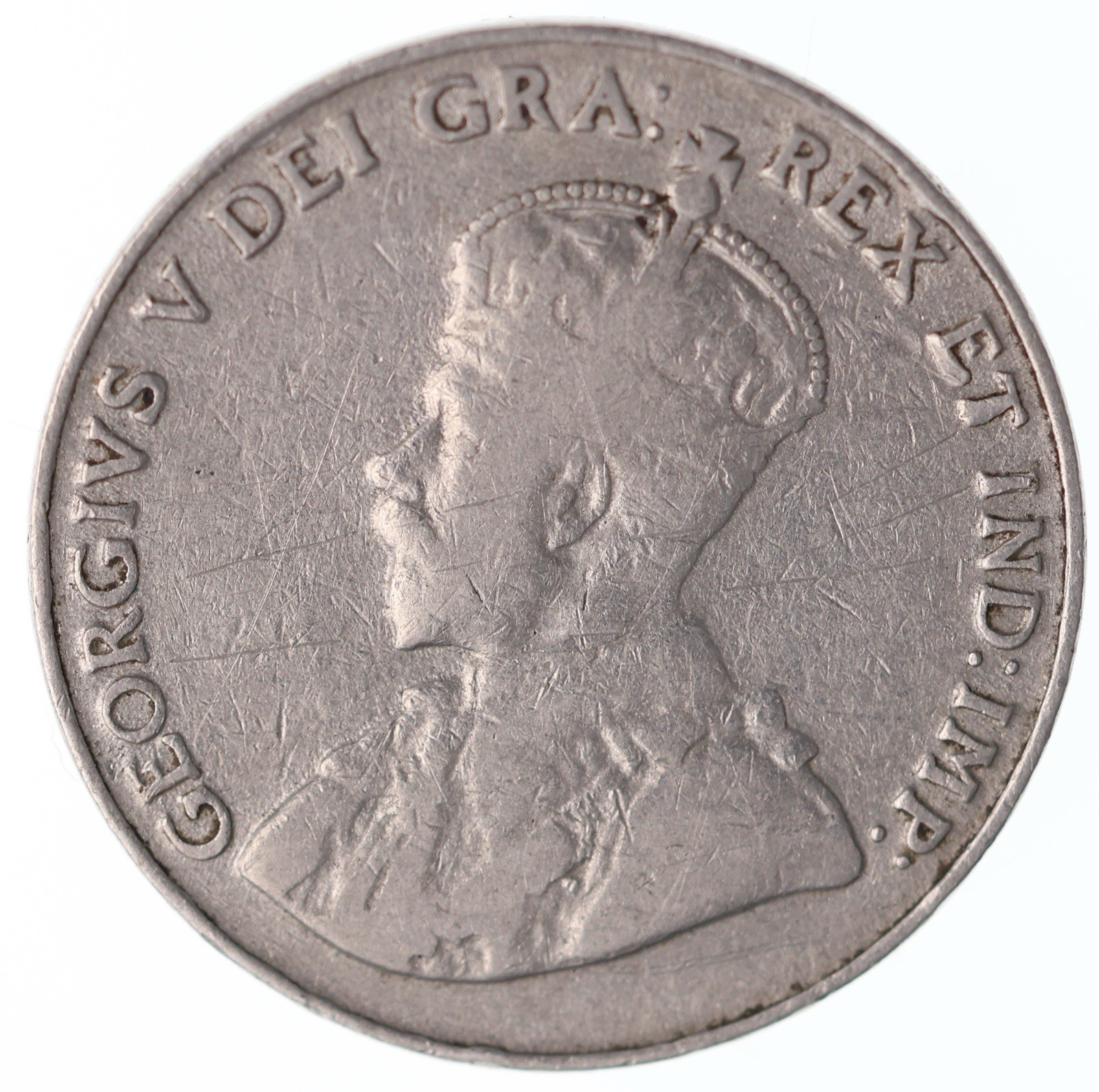 1925 Canada 5 Cents - VG/F - Lot#13690