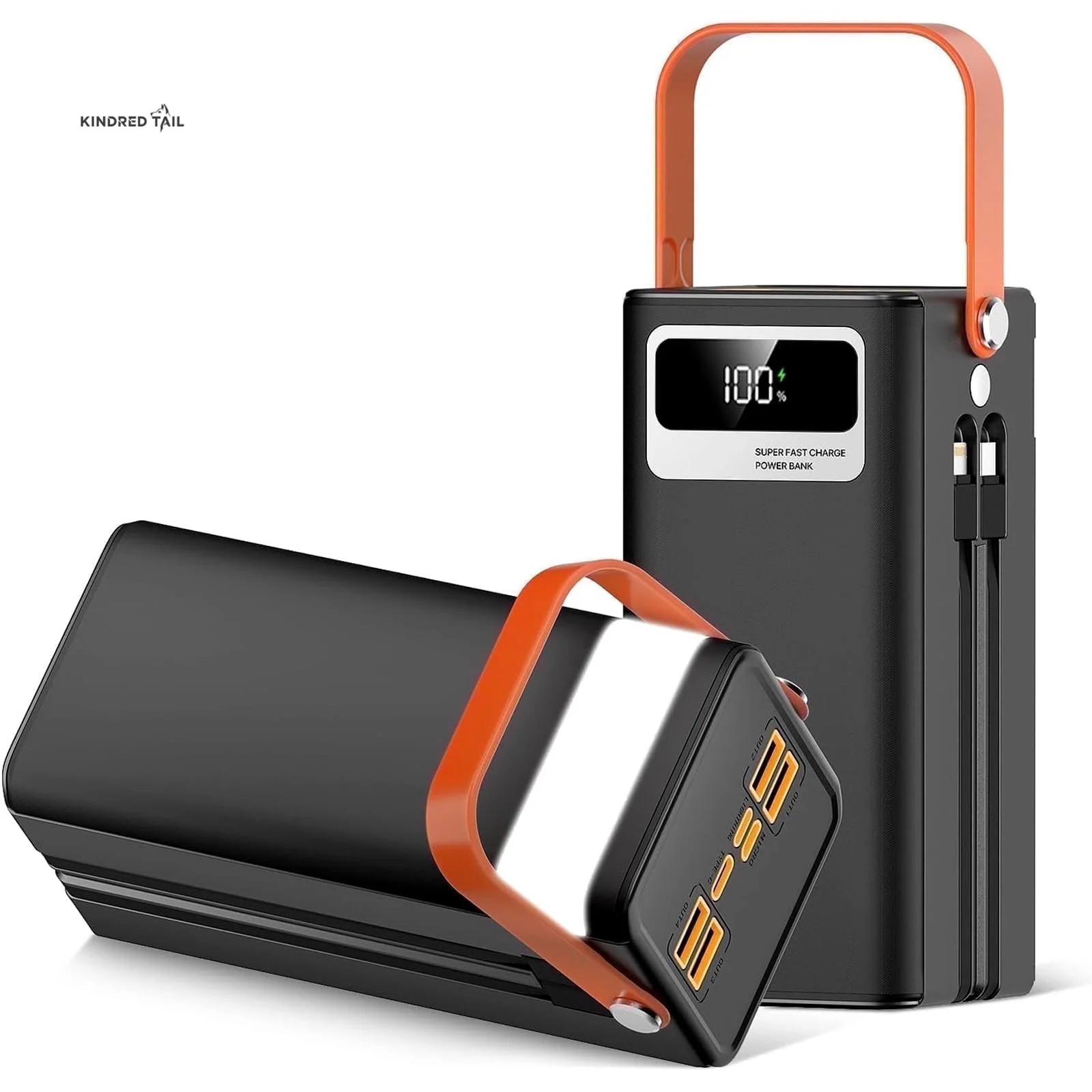 Portable Charger 60000 Mah 120W Super Fast Charger Outdoor Camping Live Power Ba