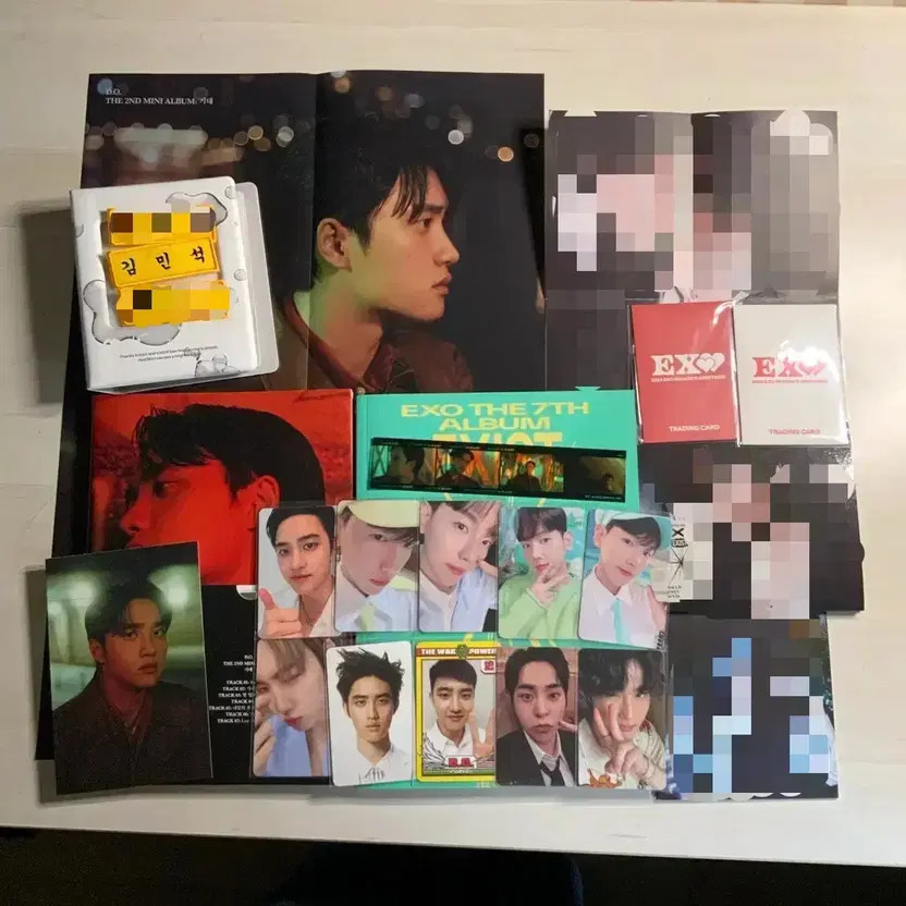 K-pop EXO Album Photocard Collection - Sehun, D.O, More