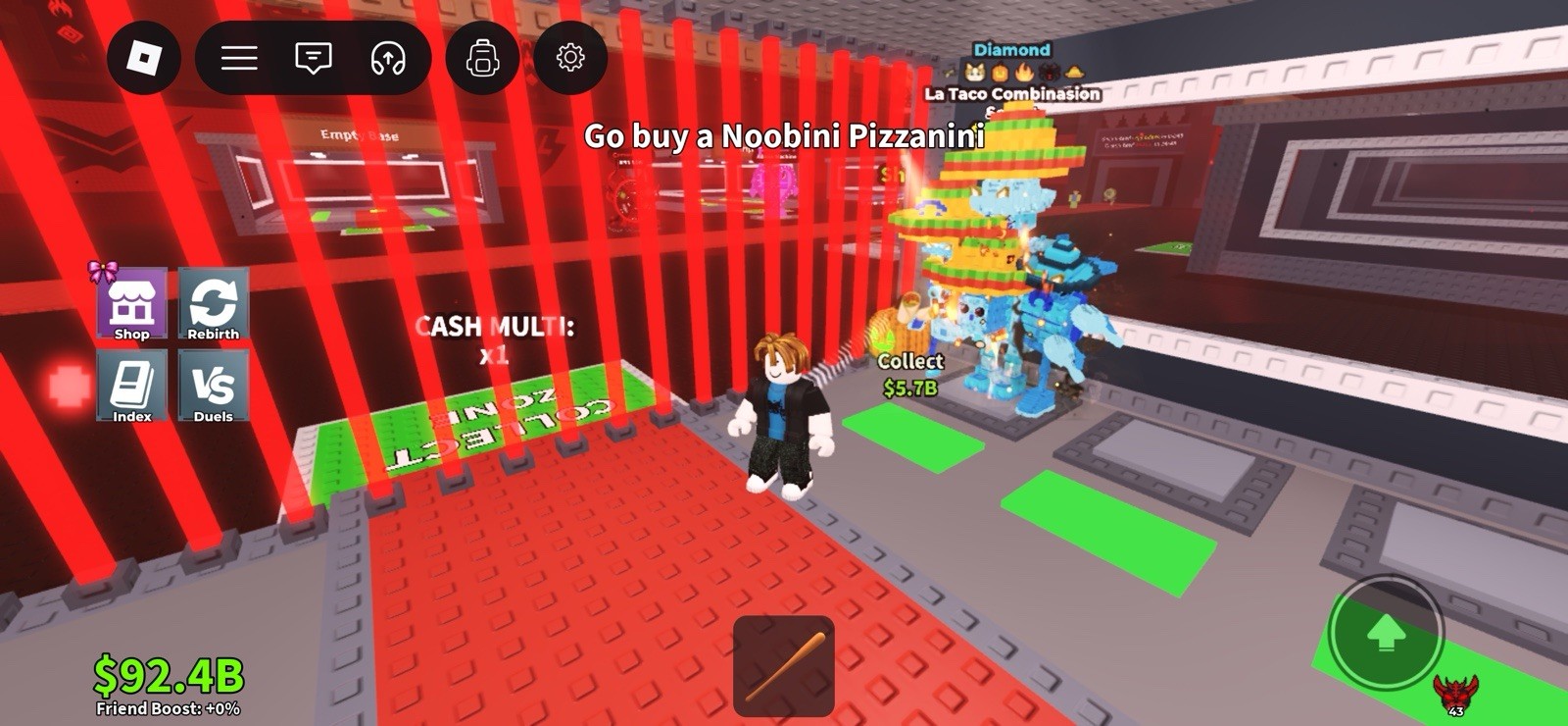 Roblox Diamond La Taco Combination Virtual Collectible Game Asset