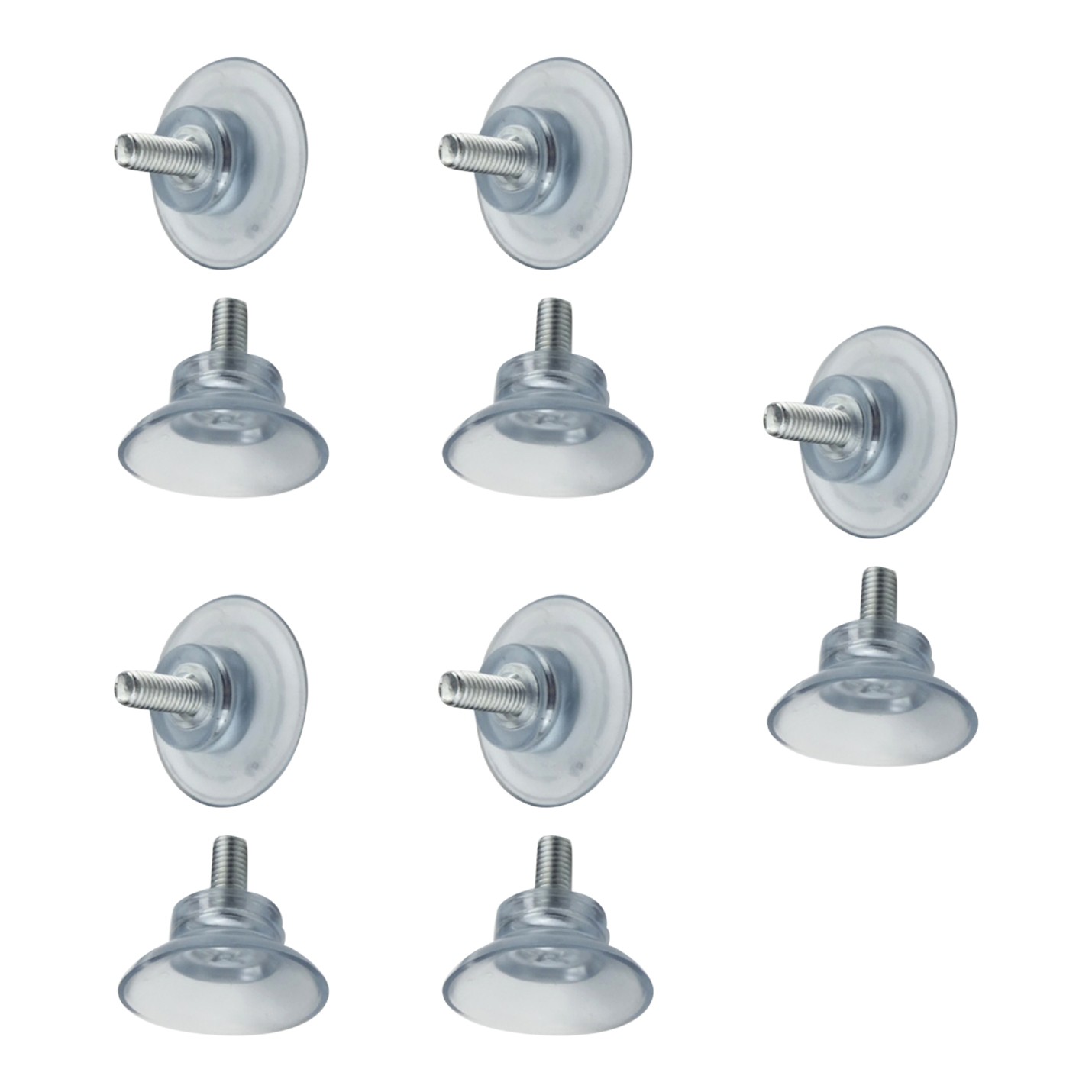 10pcs Strong Suction Cup For Home Furniture Glass Table Top w/ M6 M8 Screw