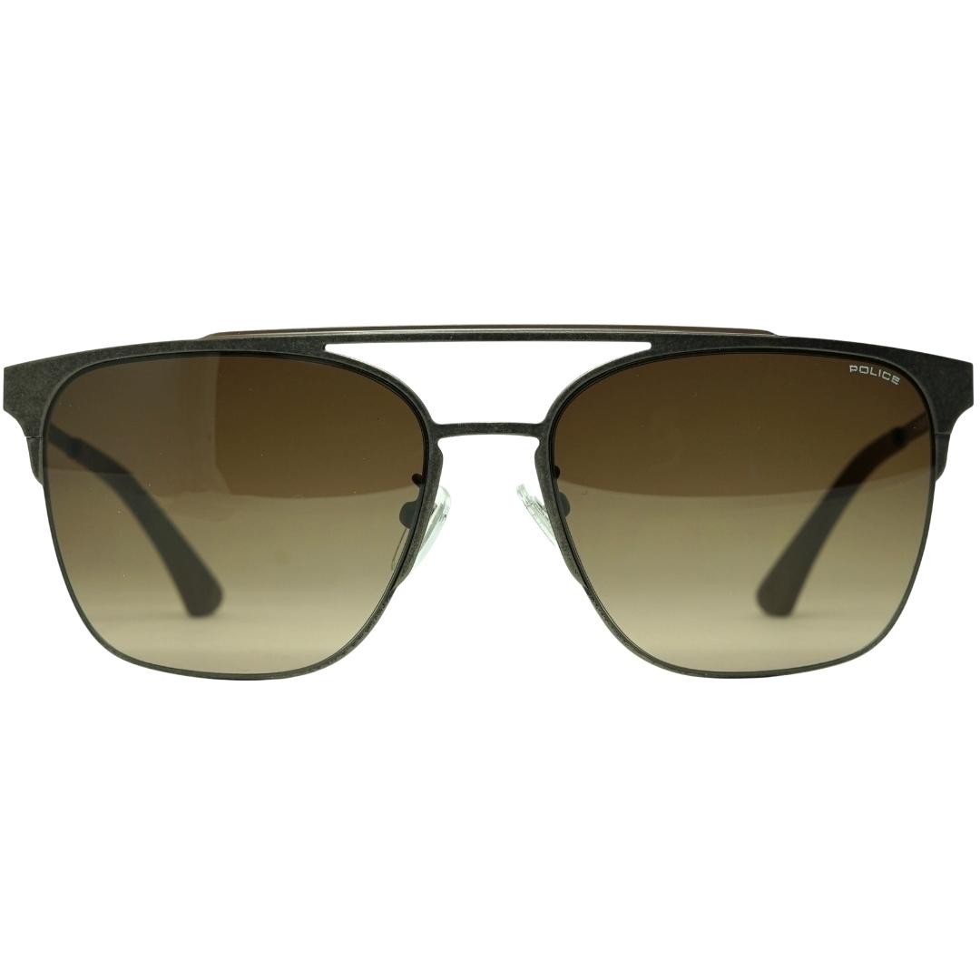 Police SPL347M 05AF Brown Sunglasses