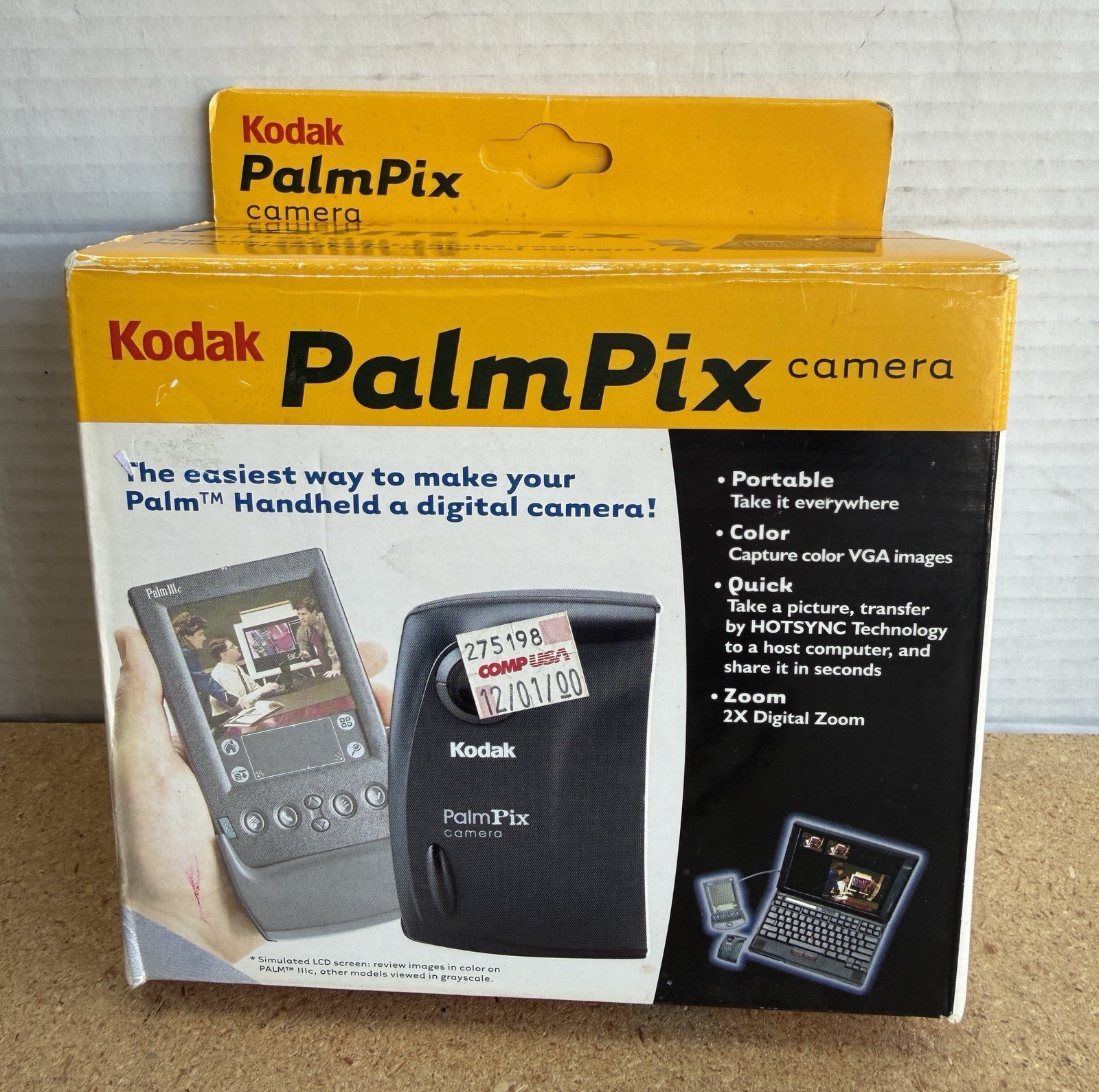 Kodak PalmPix Palm Pilot Camera Accessory 