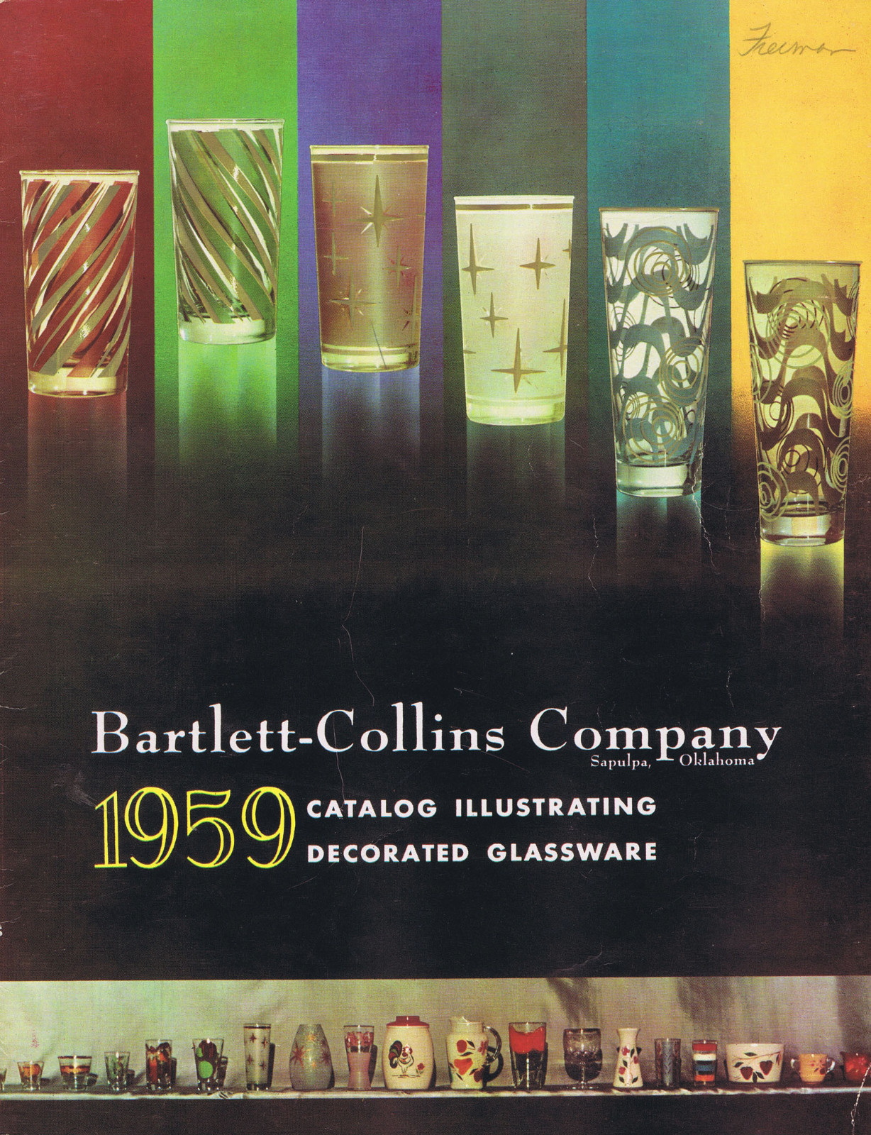 Bartlett-Collins Company - 28 Catalogs on USB Drive, 1928-1978, Barware, MCM