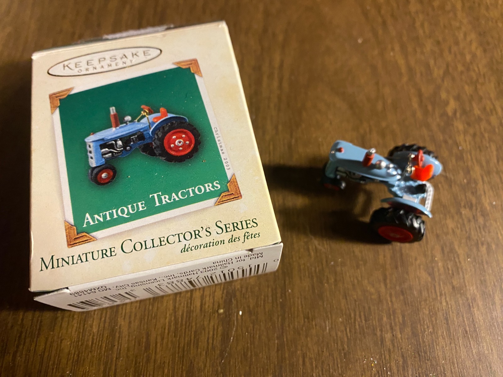 Hallmark Keepsake Christmas Ornament Antique Tractor 2003