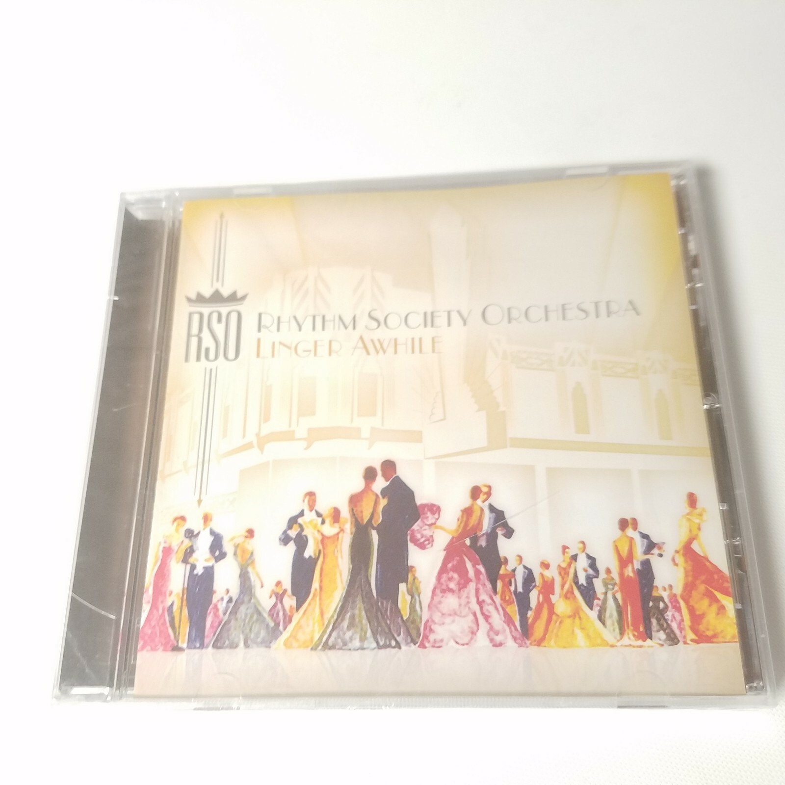 NEW RHYTHM SOCIETY ORCHESTRA  LINGER AWHILE CD 2008 VANITY rso Detroit big band