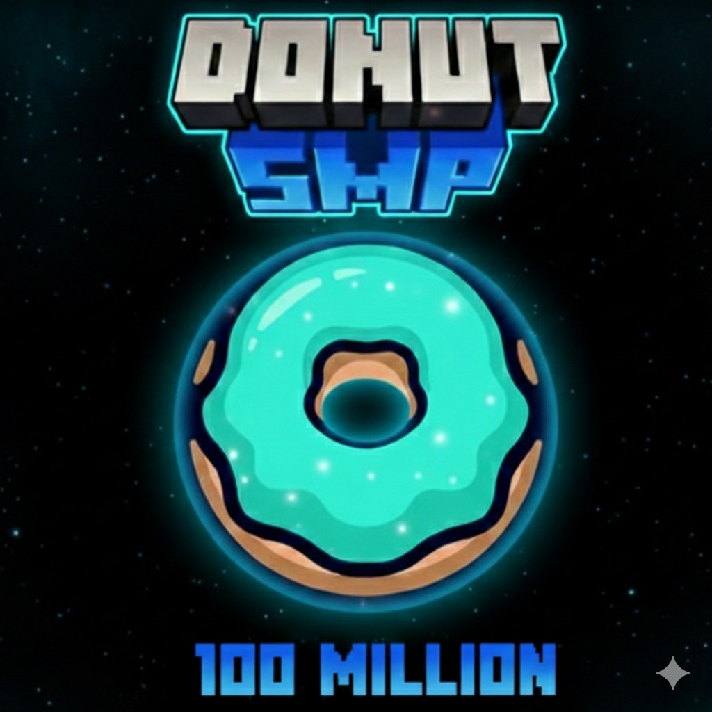 🔵 DonutSMP 💰 50M-1B Money ✔️ Cheapest & Fast Delivery┃Minecraft Donut SMP