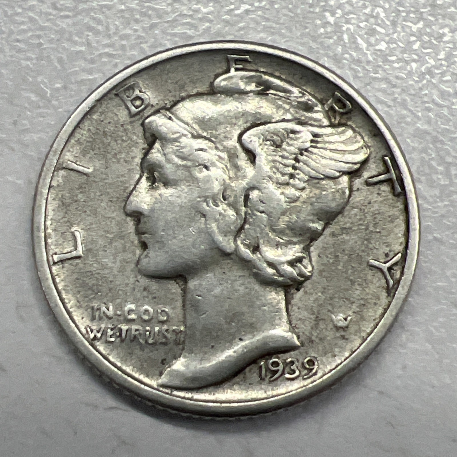 1939 MERCURY SILVER DIME ACTUAL COIN Get More Today And Save