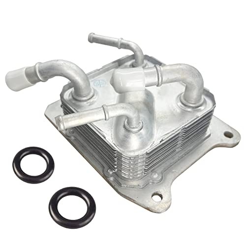 Engine CVT Transmission Oil Cooler 21606-28X0B with O-Rings Compatible with 
