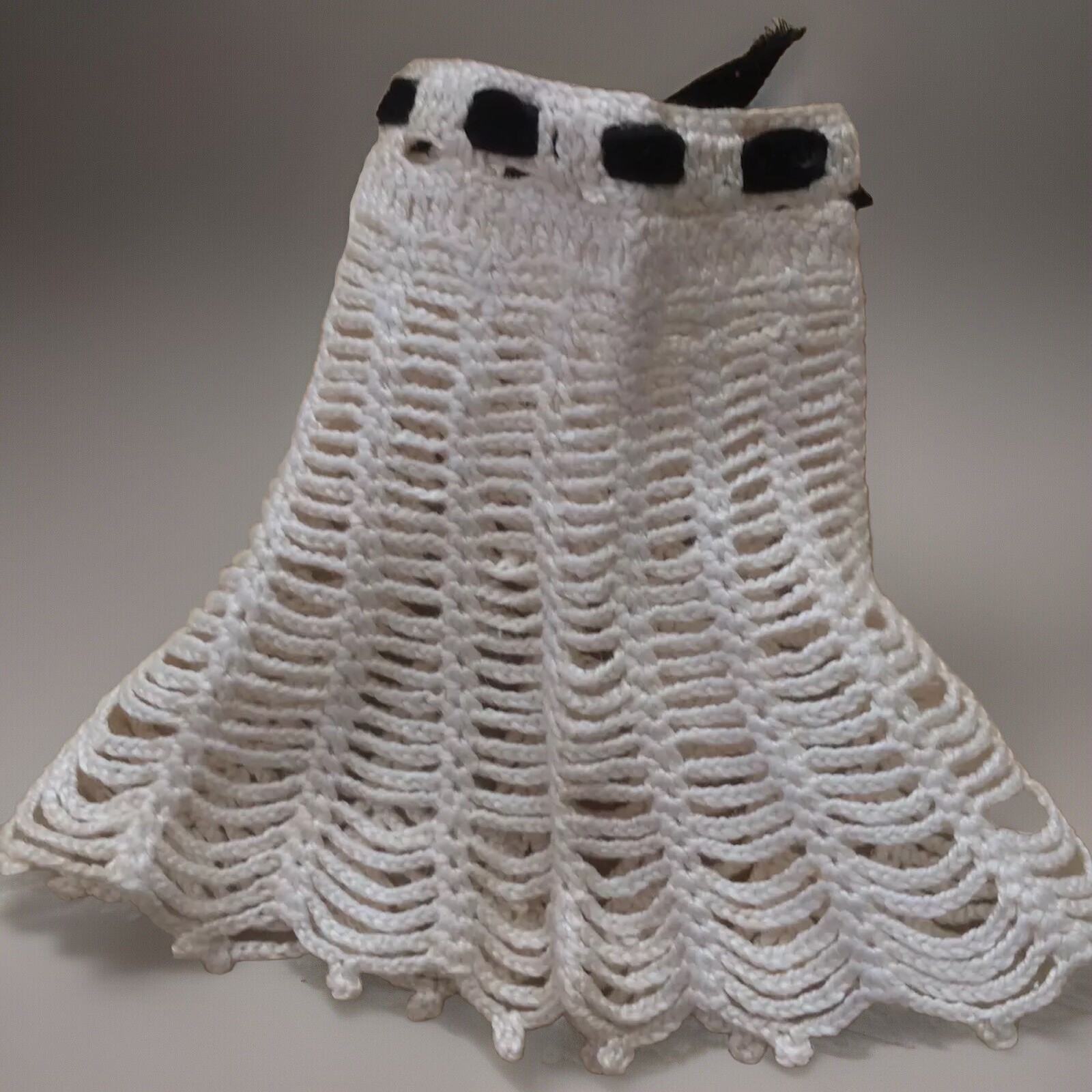 Antique Doll Skirt Slip Cuff  A42